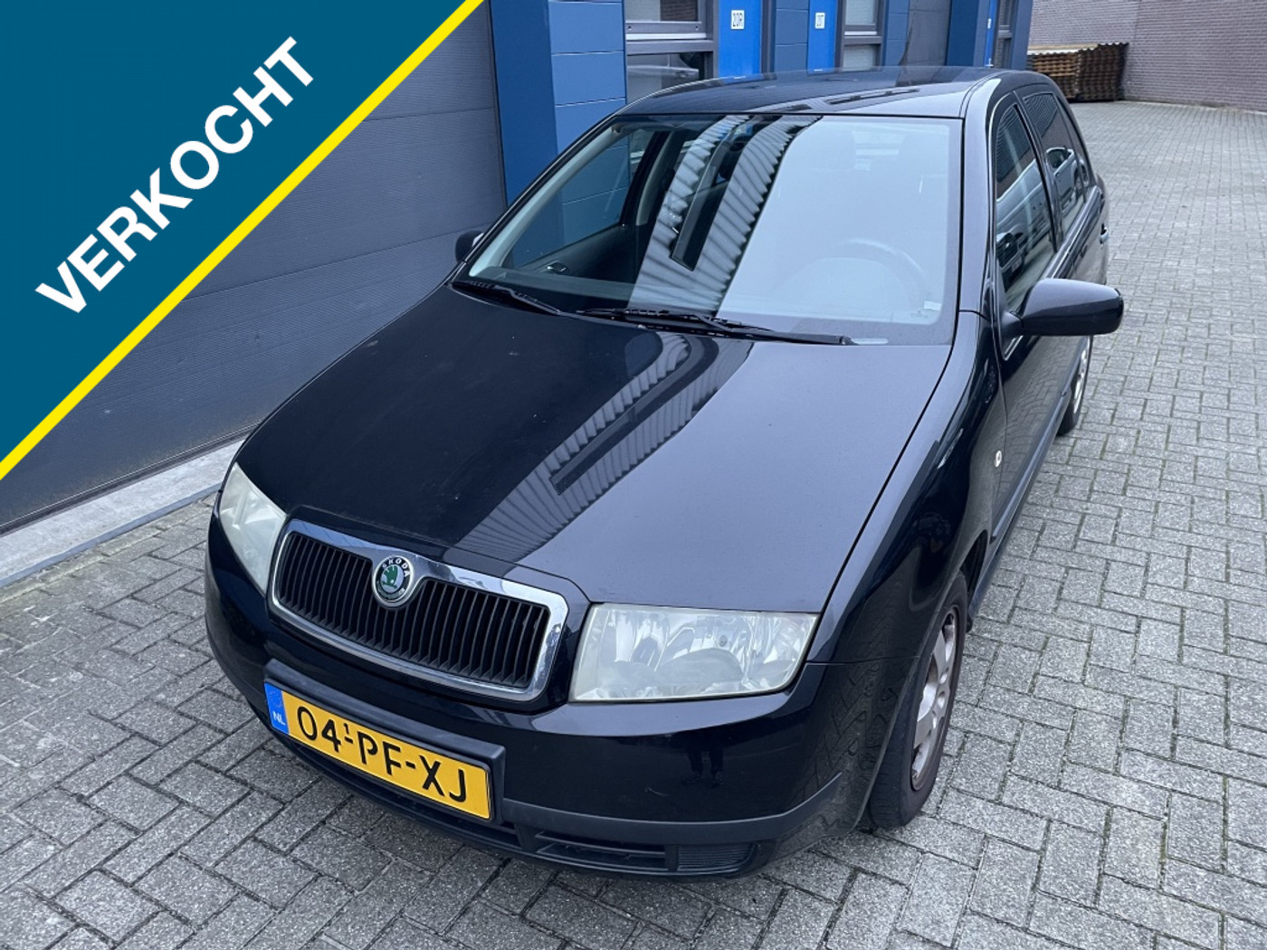 Skoda Fabia 1.4-16V Choice 5-Drs Airco ElektrPkt APK 7-’25!! 2004 - voorkant