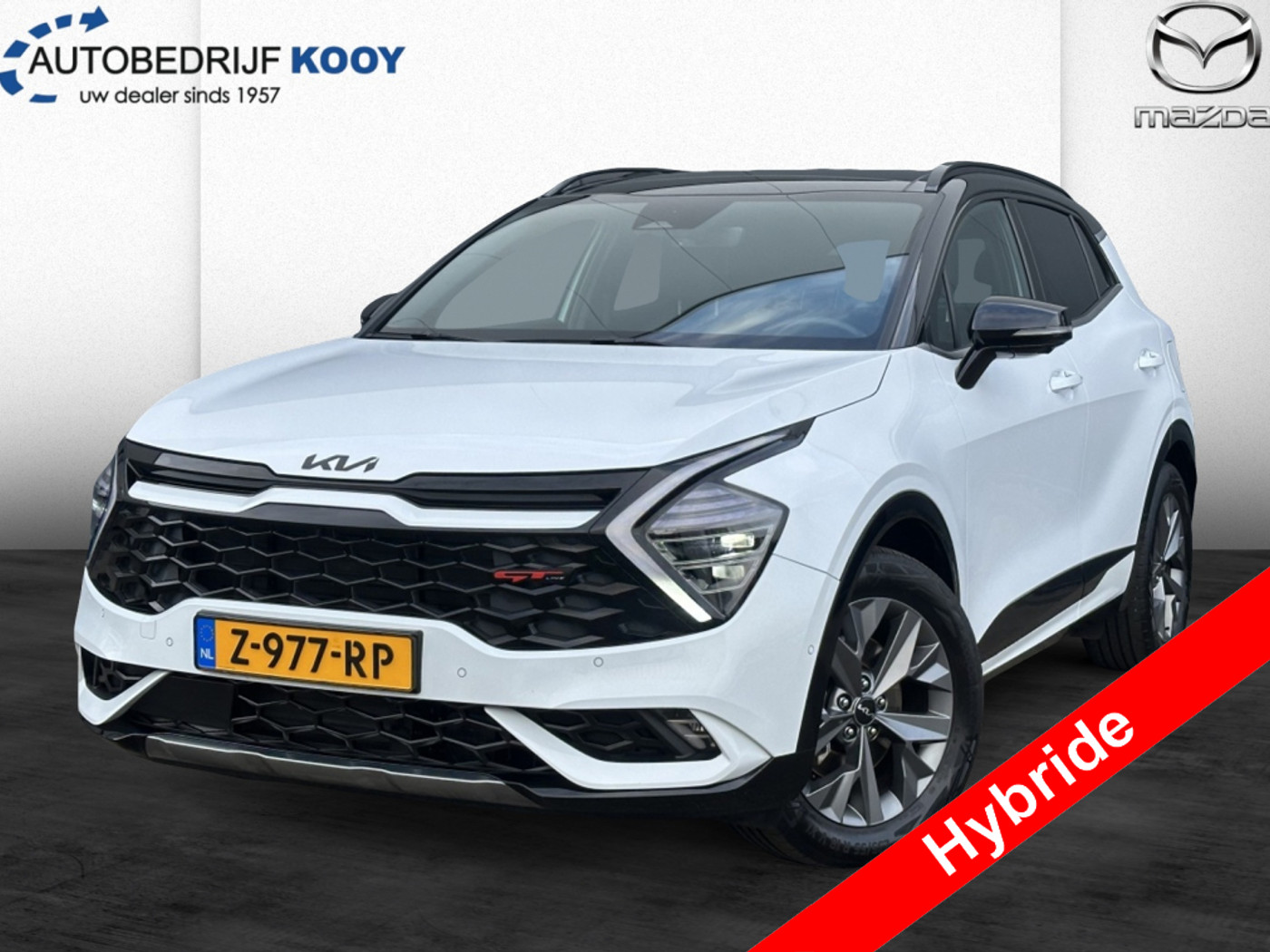Kia Sportage 1.6 T-GDi Hybrid GT-PlusLine 2024 - voorkant