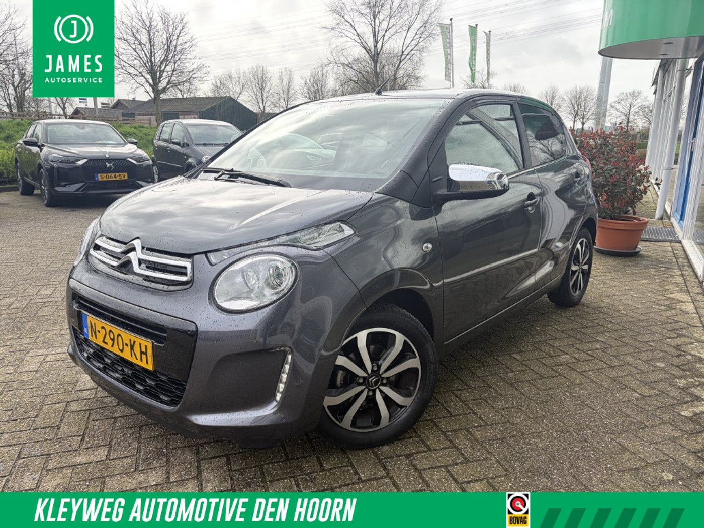 Citroen C1 1.0 VTi Shine, Clima, Camera, Carplay, Chroom pakket 2021 - voorkant