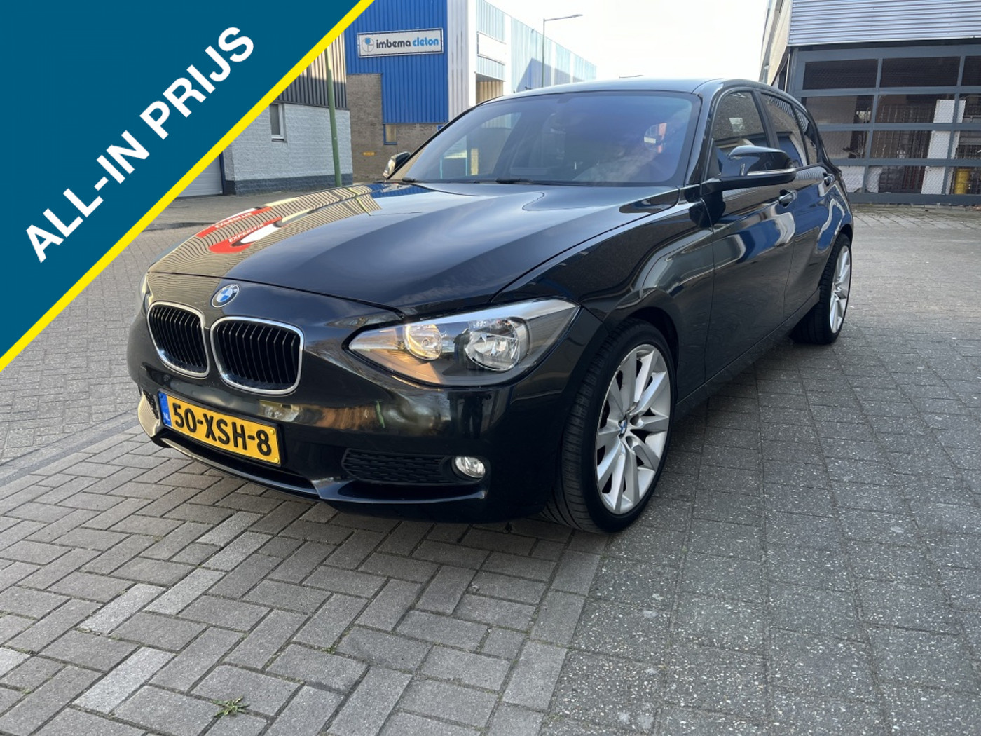 BMW 1er Reihe 116i Business AIRCO|NAVI|NAP|APK 2012 - voorkant