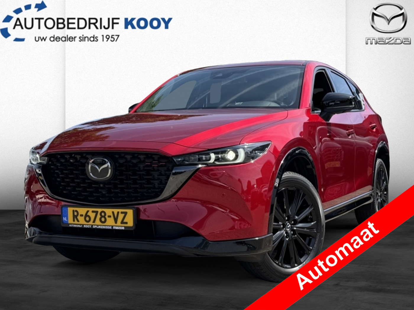 Mazda Mazda Cx-5 2.0 SkyActiv-G 165 Homura / Sunroof / Automaat / Leder 2022 - voorkant
