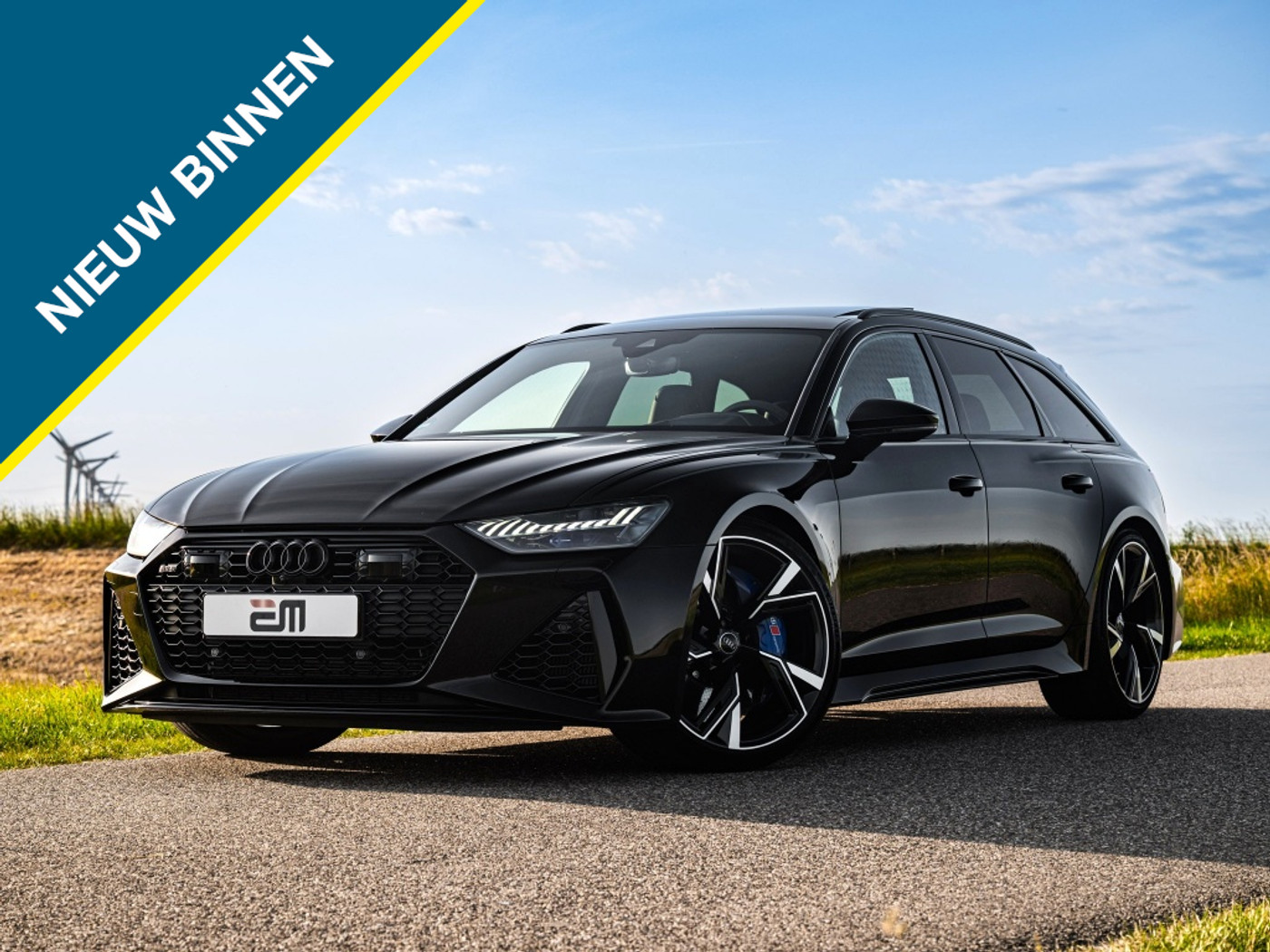 Audi RS 6 Avant TFSI Quattro 25Jr ed. Dynamic Plus Pano Luchtvering Keramisch 2021 - voorkant