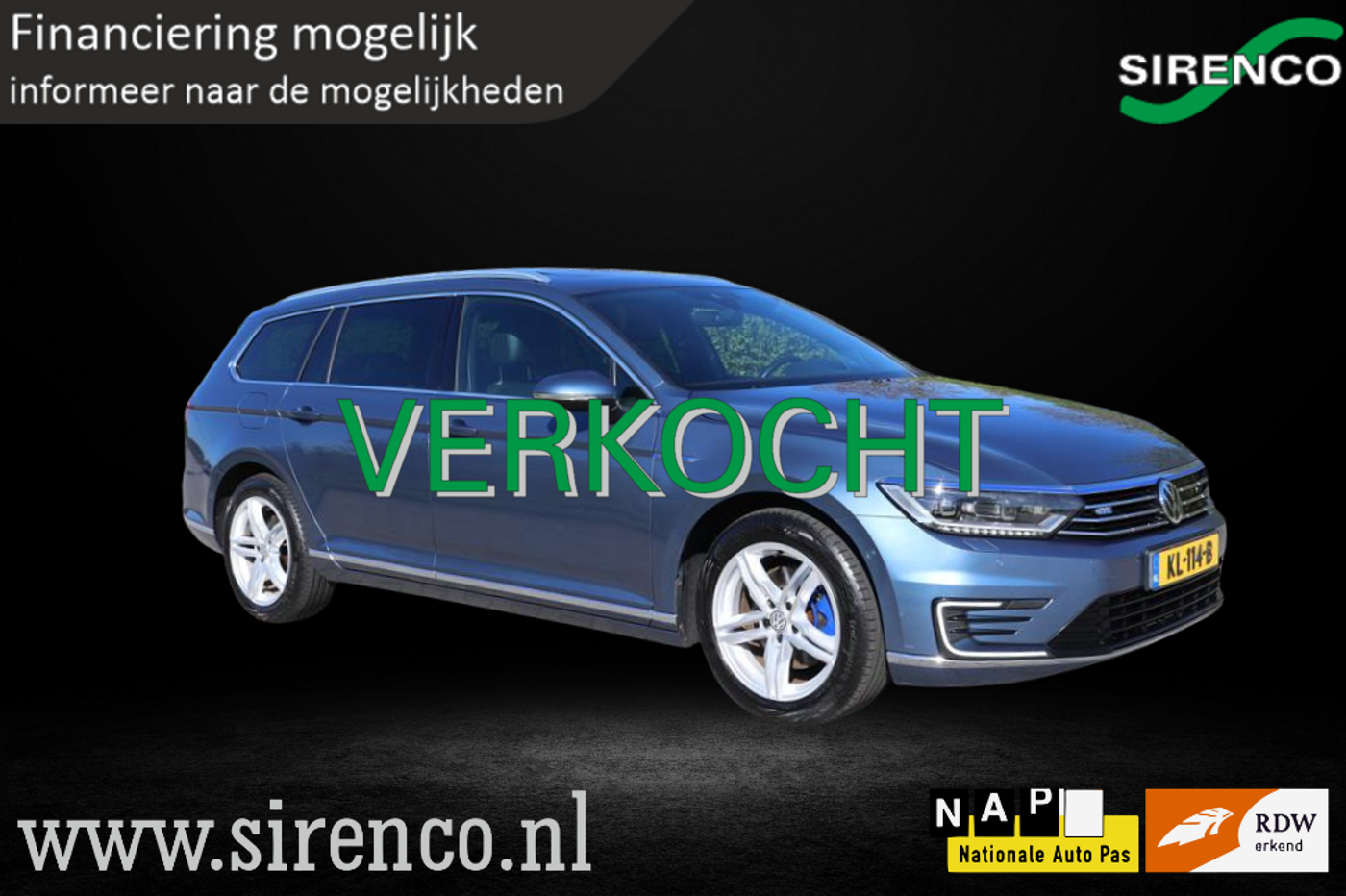 Volkswagen Passat 1.4 TSI GTE Highline | FULL pack | dynaudio | virtual cockpit | leder met memory & massage | panodak | 2016 - voorkant