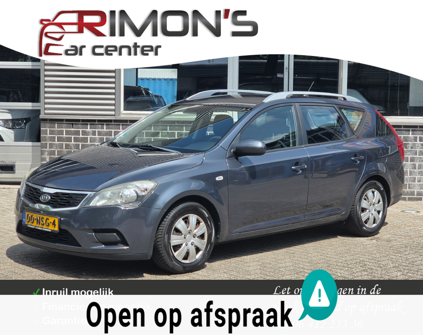 Kia Cee D 1.4 CVVT X-tra Apk Tm 03-2027 2011 - voorkant