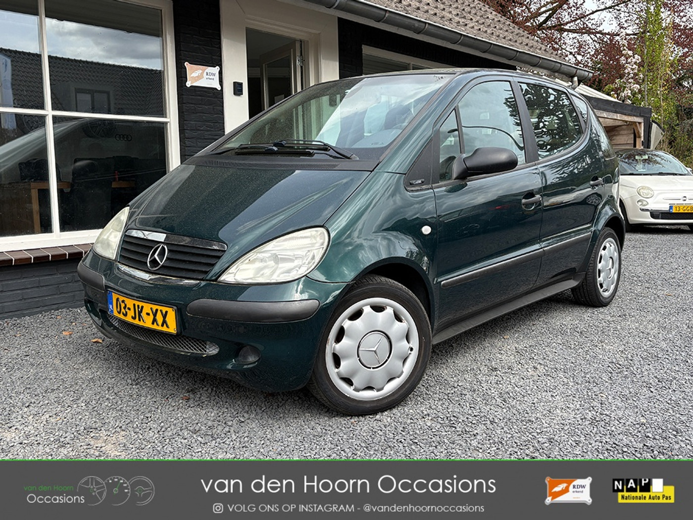 Mercedes-Benz A 140 140 Classic Lang KM NAP Airco Apk 1-2027 2002 - voorkant