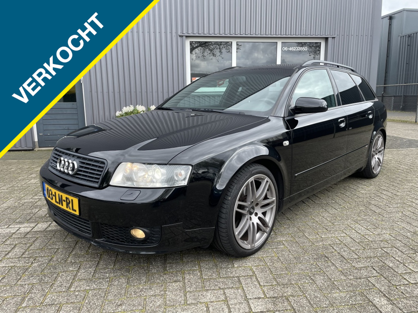 Audi Audi A4 1.8 Turbo Quattro S-Line PDC NAP Clima APK! 2003 - voorkant