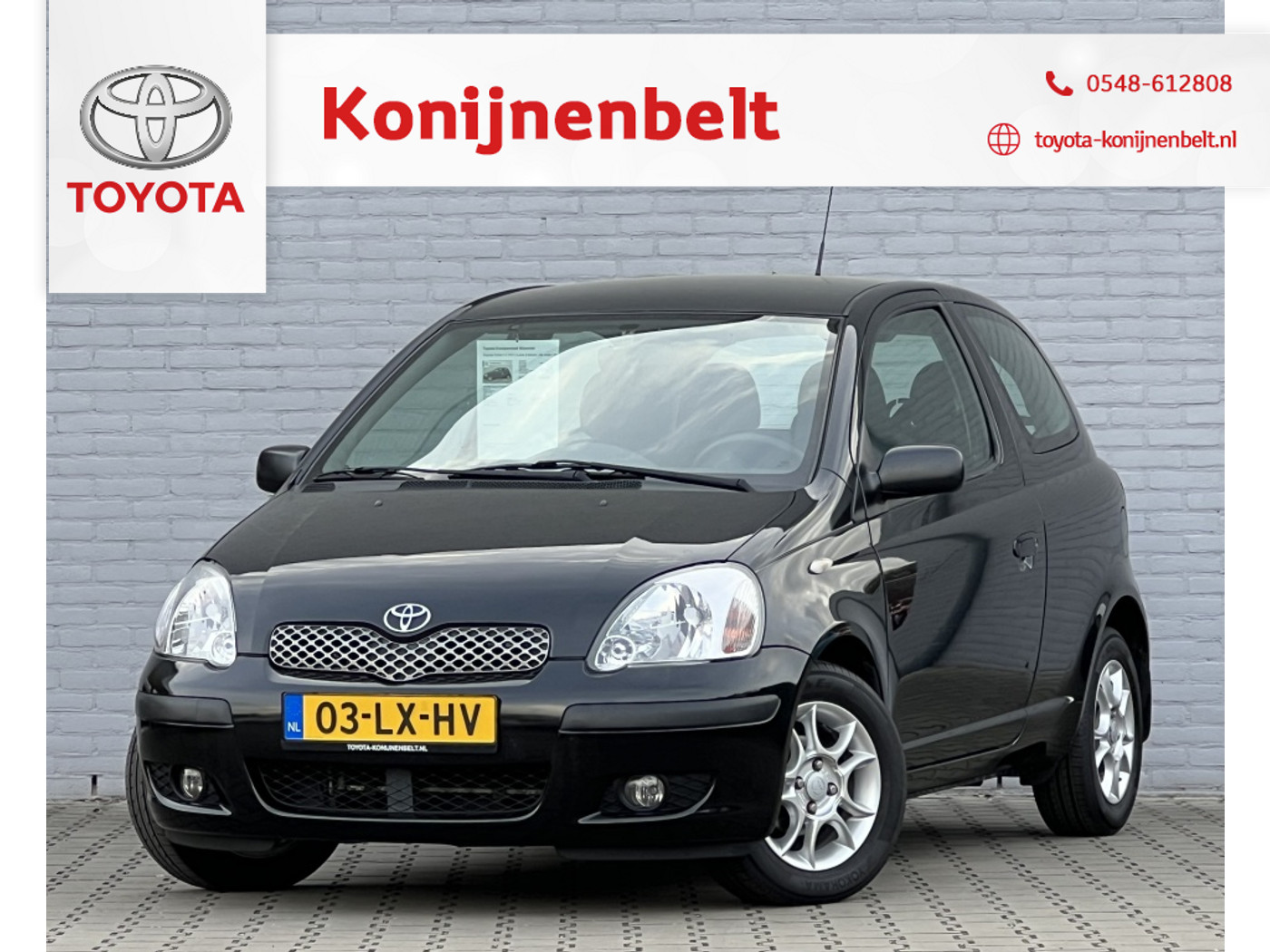 Toyota Yaris 1.3 VVT-i Luna 2003 - voorkant