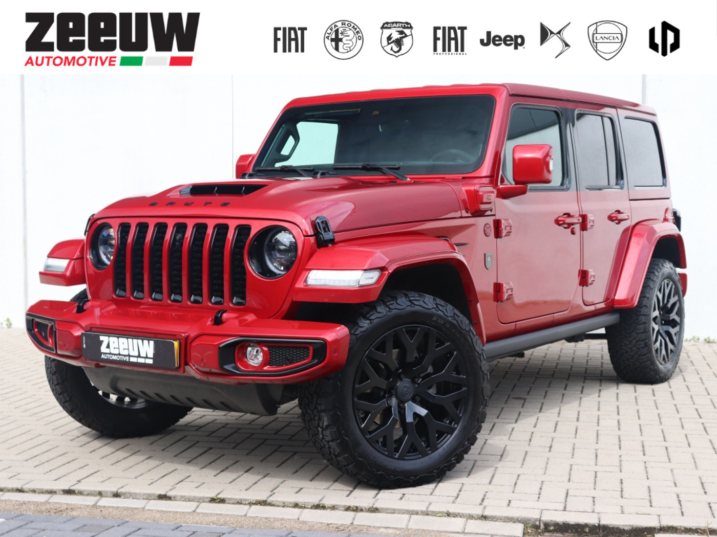 Jeep Wrangler Unlimited Custom 4Xe 380 PK | Full Performance | Alcantara | Individual 2023 - voorkant