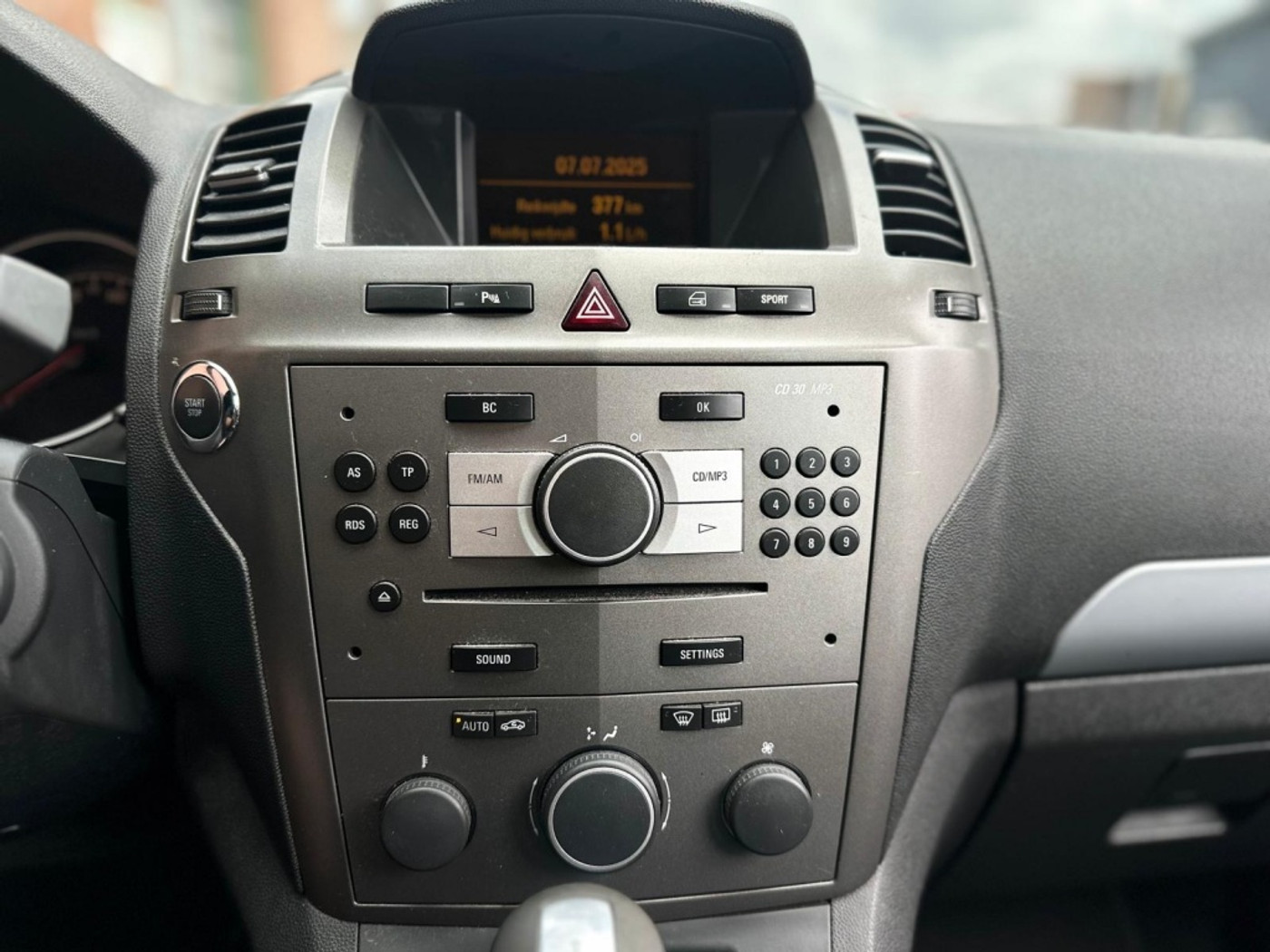 Foto van Opel Zafira