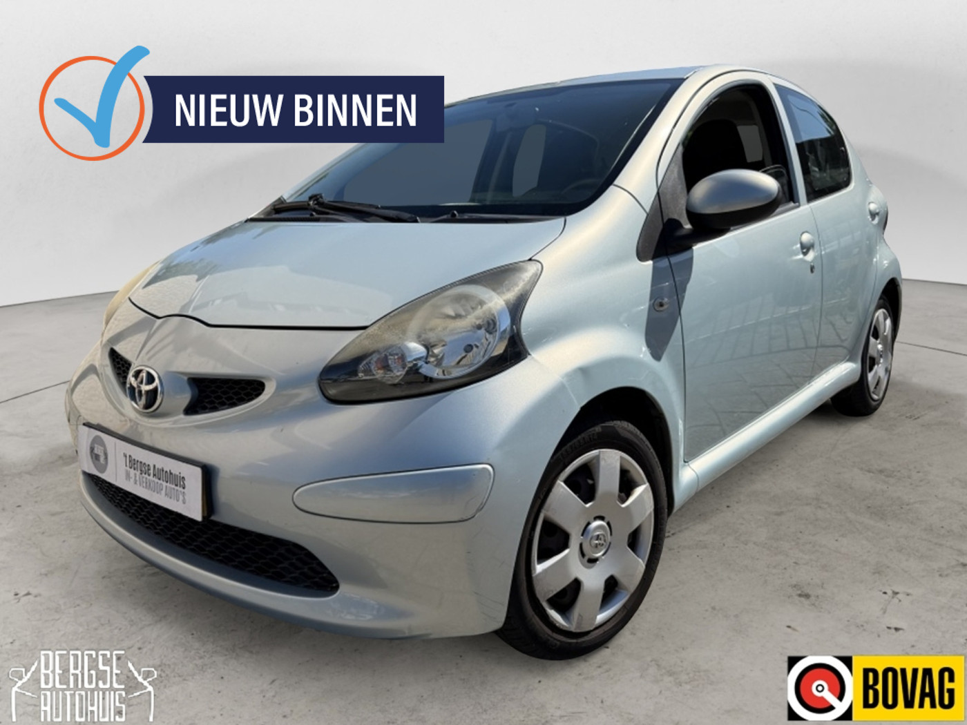 Toyota Toyota Aygo 1.0 12V + Elek. Ramen Airco Aux Nap 2007 - voorkant