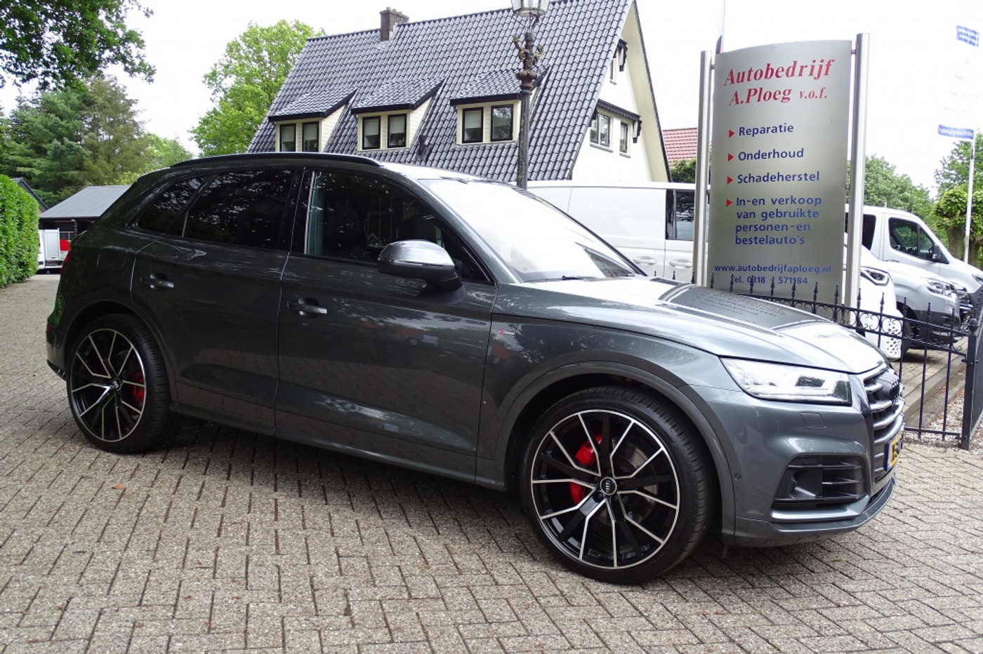 Audi Q5 55 TFSI E 55 TFSI e q. Competition Luchtvering Voll Opties 2020 - voorkant