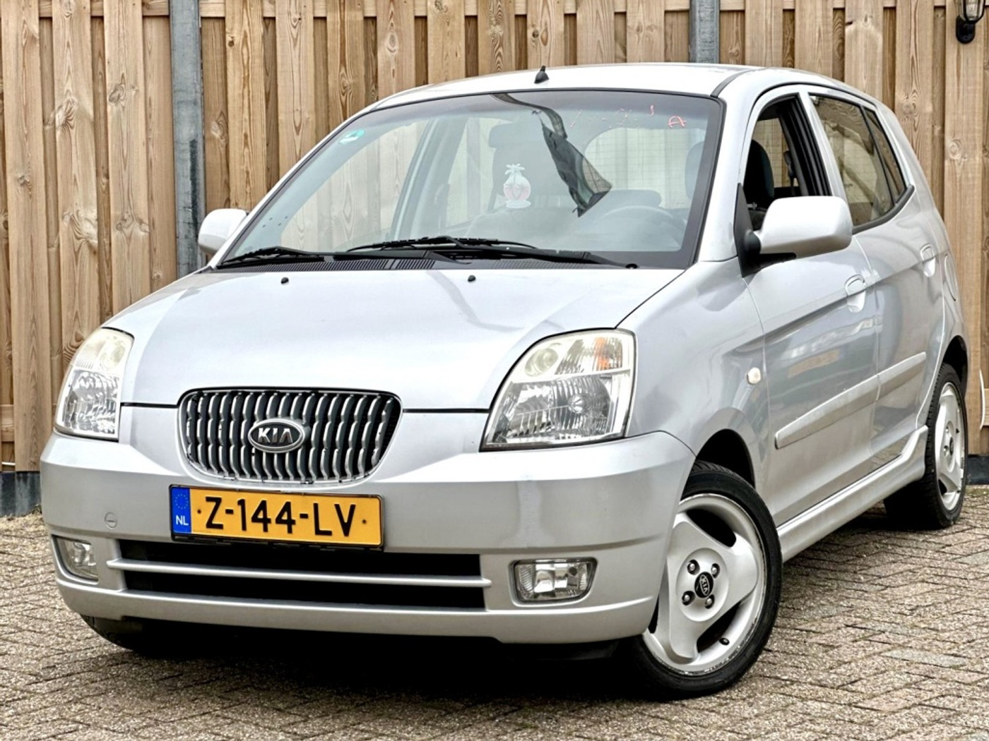 Kia Picanto 1.1 EX |Stuurbkr |Airco |Stoelverw |Nwe APK 2005 - voorkant
