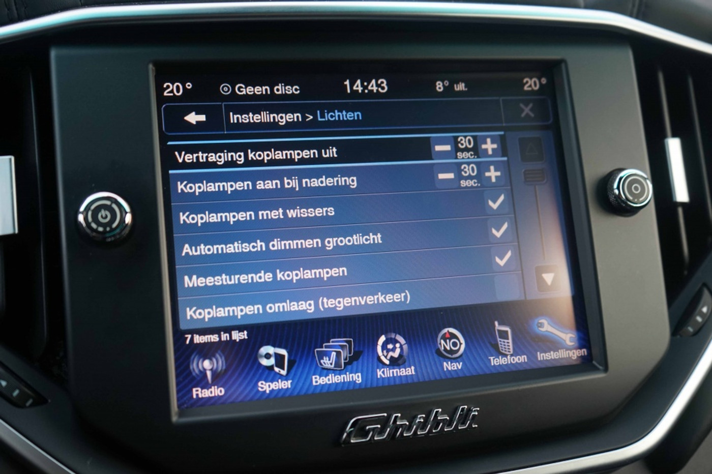 Foto van Maserati Ghibli