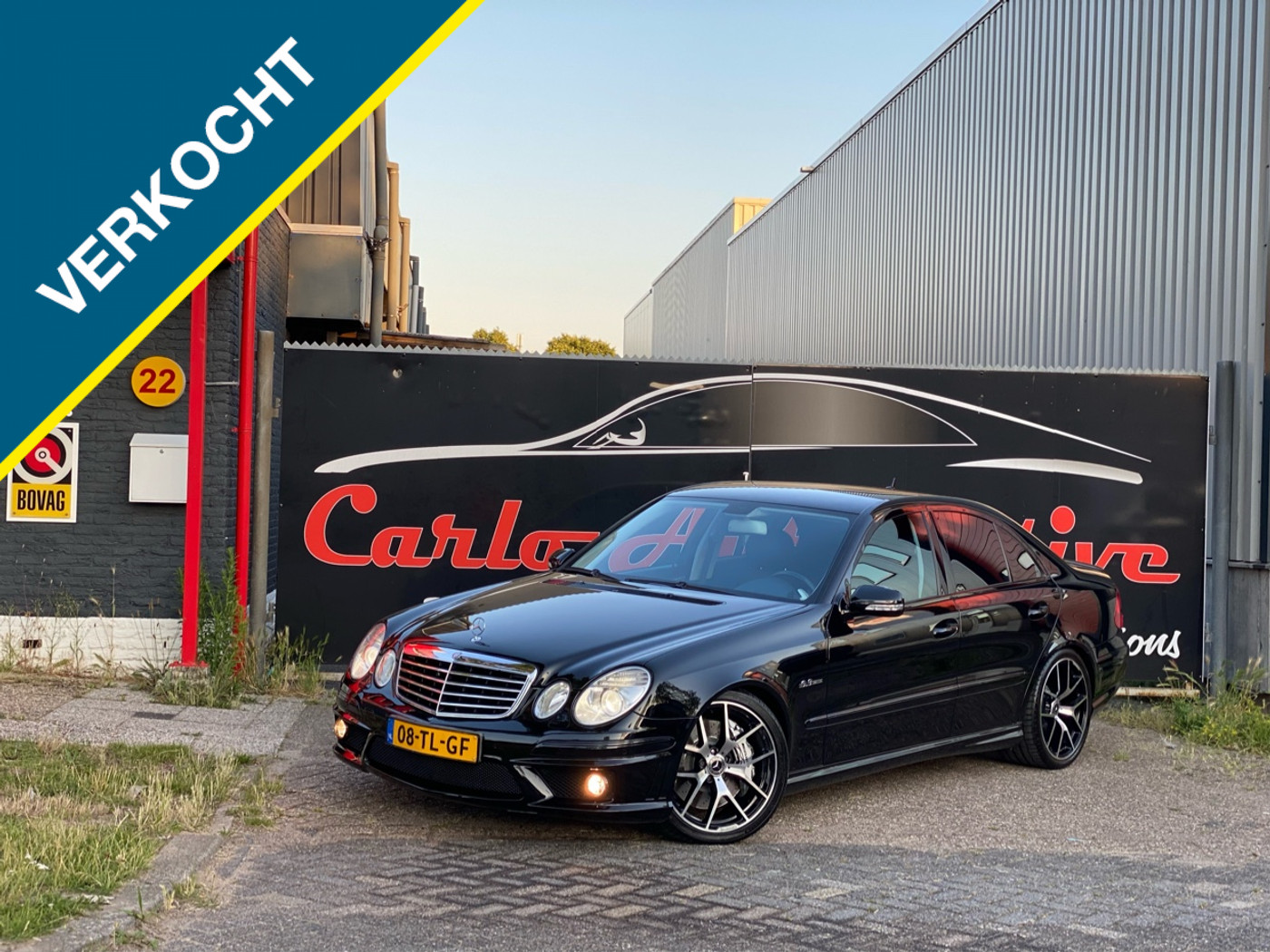 Mercedes-Benz E 63 AMG E63 6.2 AMG 515PK! *NL AUTO* NAP! 2006 - voorkant
