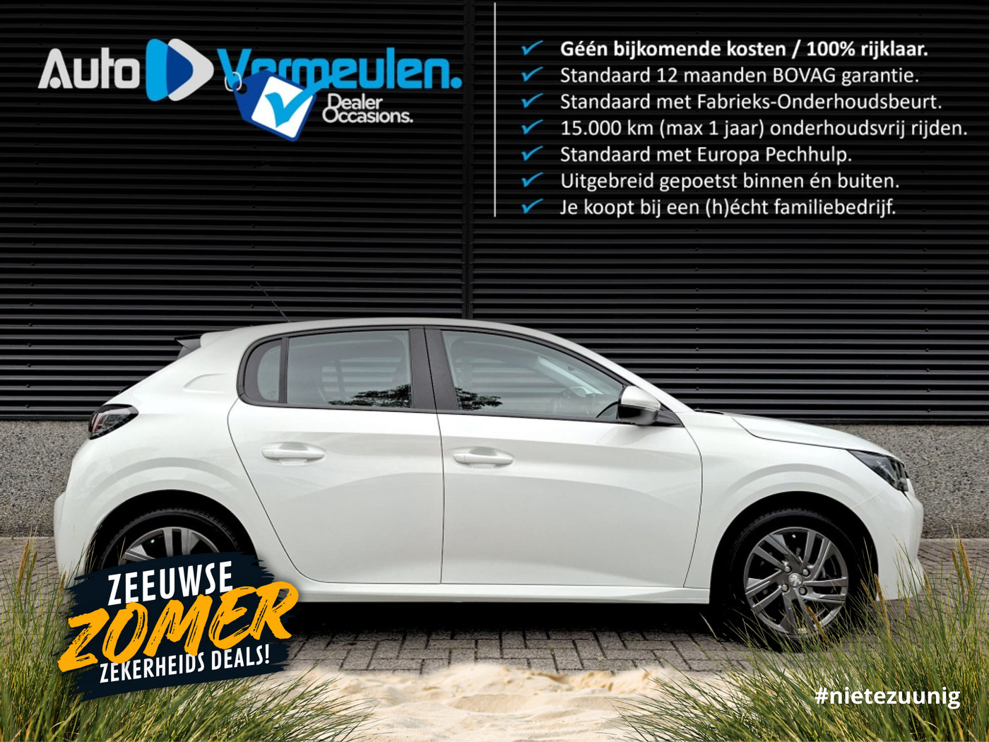 Peugeot 208 1.2 PureTech Active Pack 2021 - voorkant