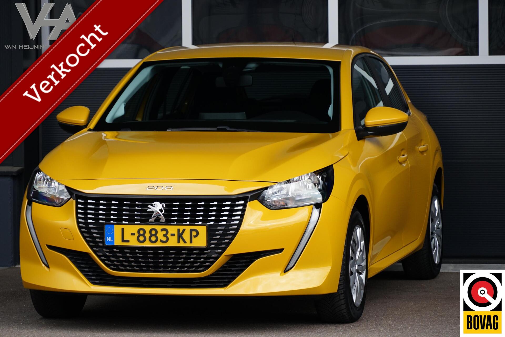 Peugeot 208 1.2 PureTech Active, NL, 1e eig. CarPlay, cruise 2021 - voorkant