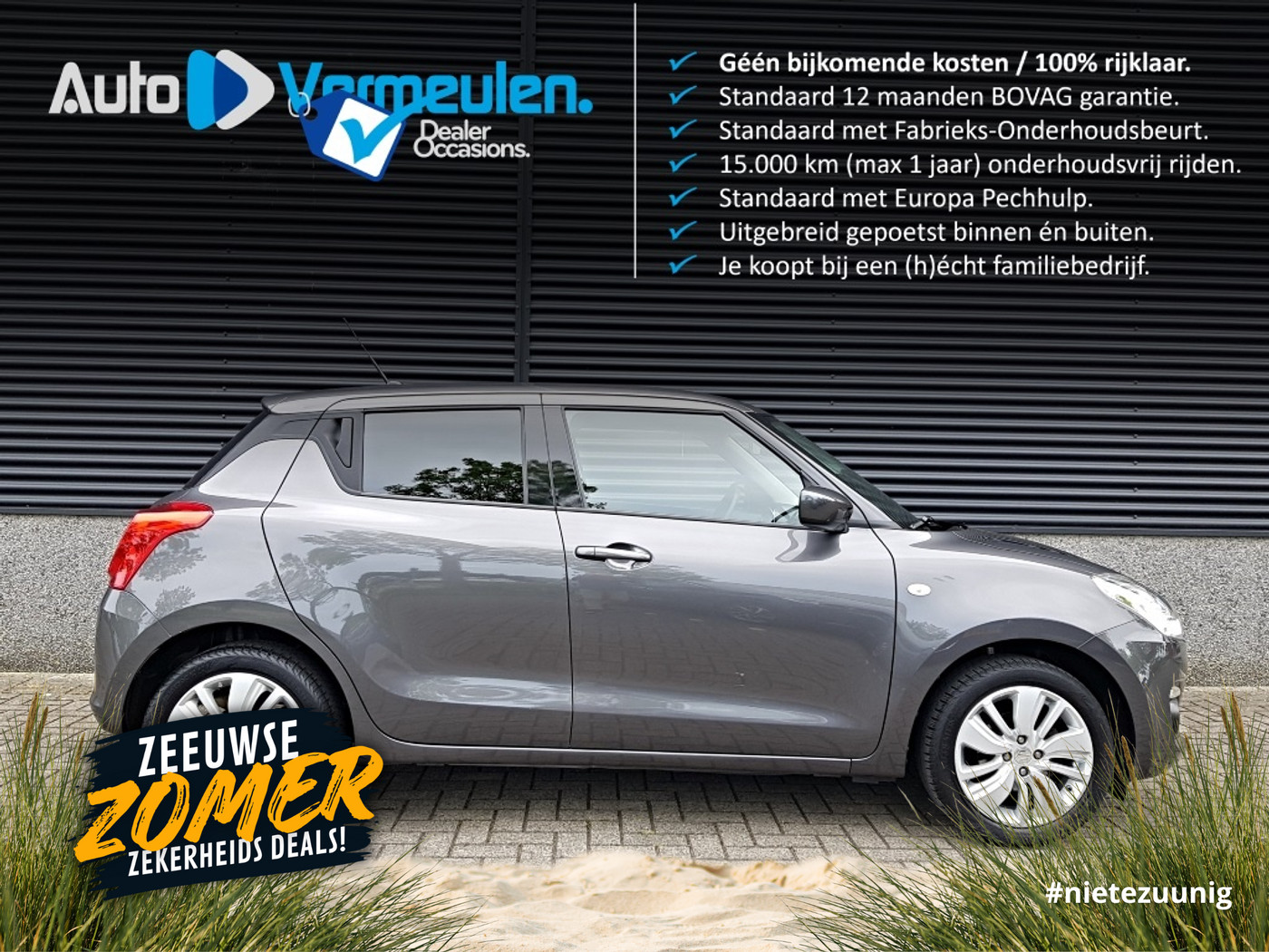 Suzuki Swift 1.2 Select DCT Automaat 2019 - voorkant