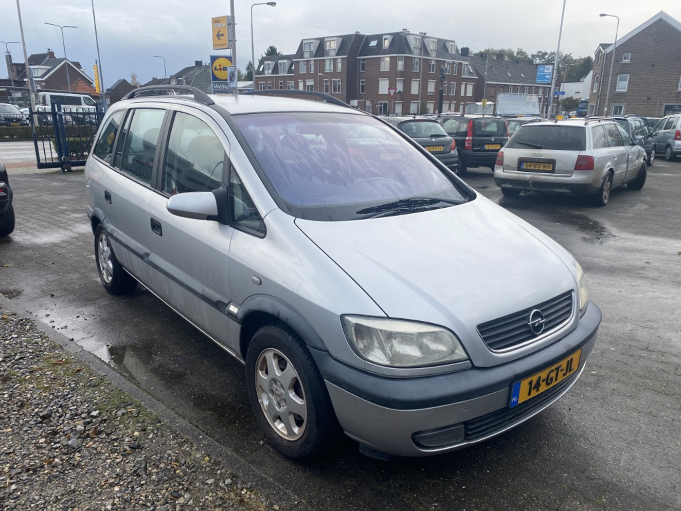 Opel Zafira-a verkocht 2001 - voorkant