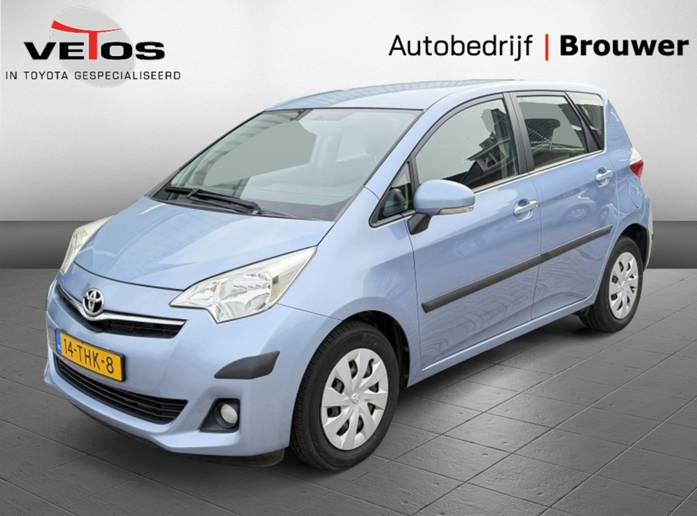 Toyota Toyota Verso-s 1.3 VVT-i Aspiration 2012 - voorkant