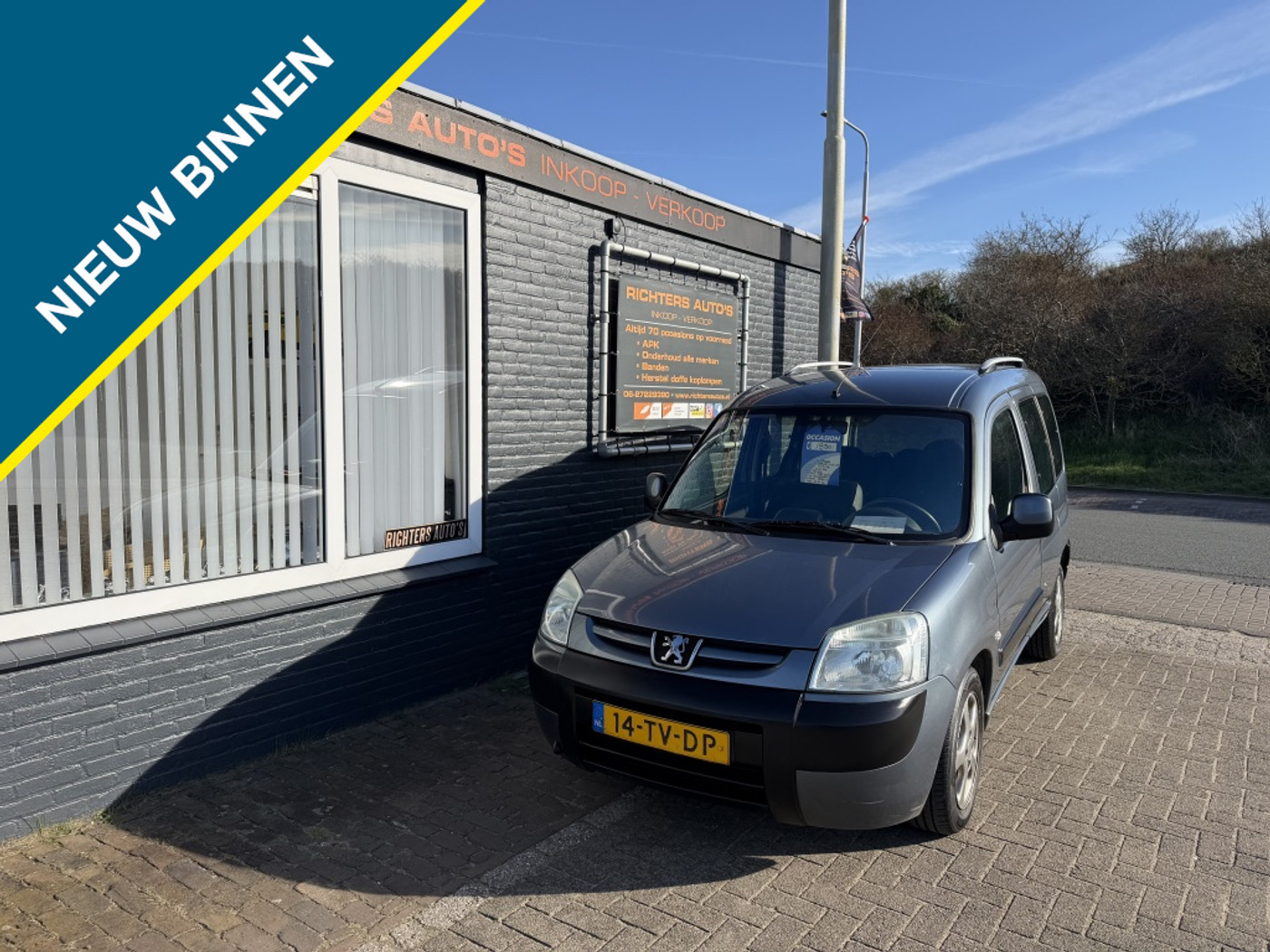 Peugeot Partner 1.6-16V XT apk 2-27 2007 - voorkant