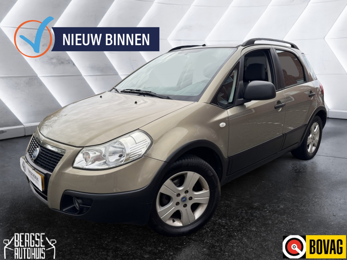 Fiat Fiat Sedici 1.6 16V Dynamic Airco Trekhaak Lmv 2007 - voorkant