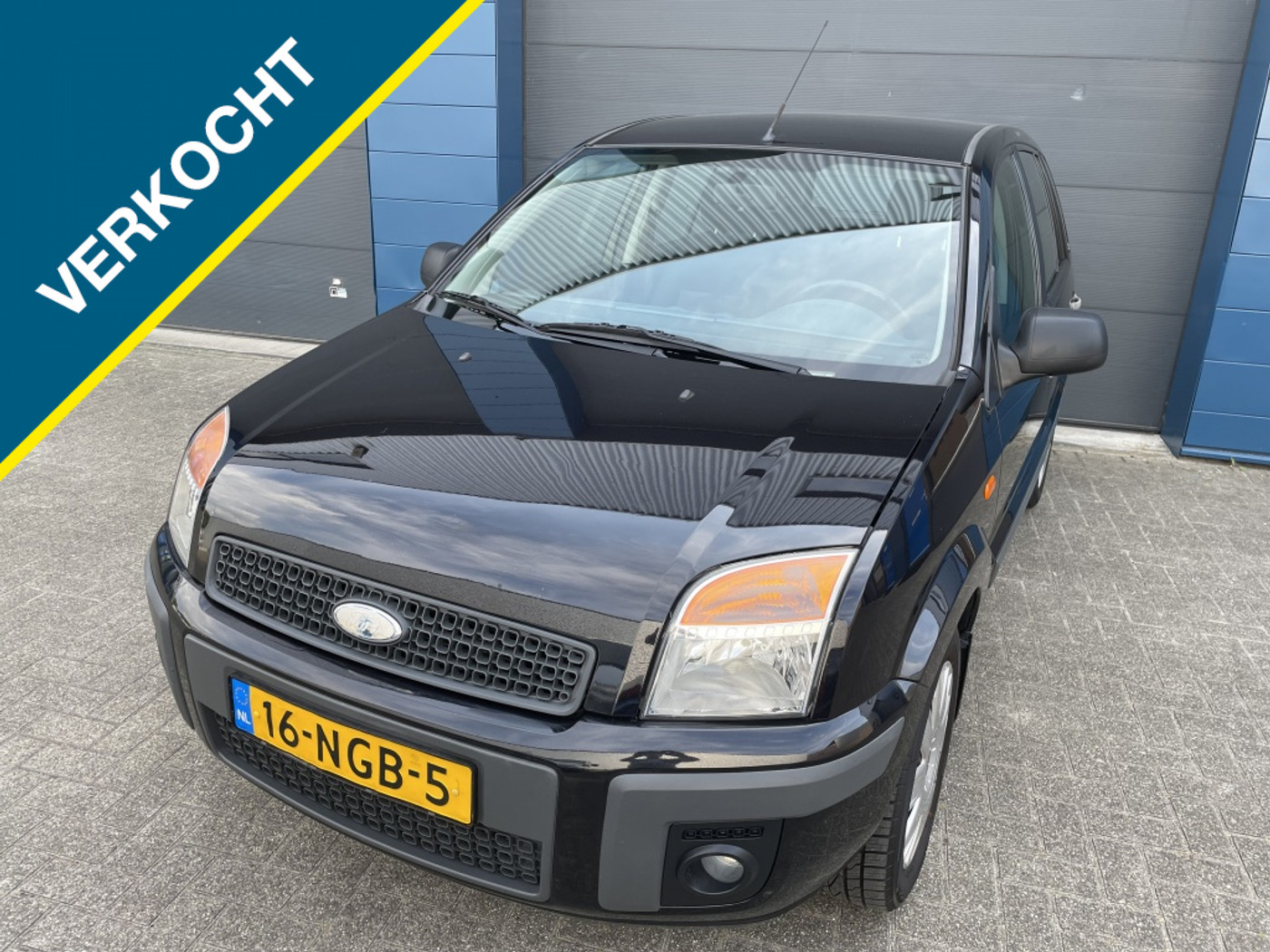 Ford Fusion 1.4-16V MPV Airco ElektrPkt DealerOh APK 8-‘24!! 2010 - voorkant