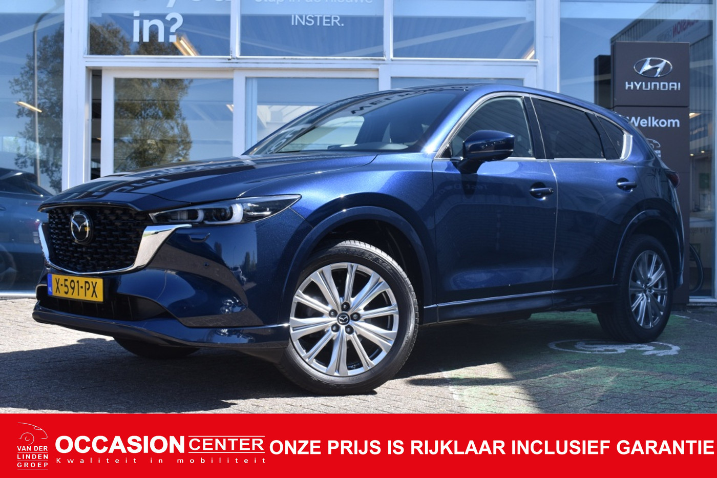 Mazda Mazda Cx-5 2.0 Takumi Automaat Trekhaak/Leder/360Cam/Blindspot/Wint 2024 - voorkant