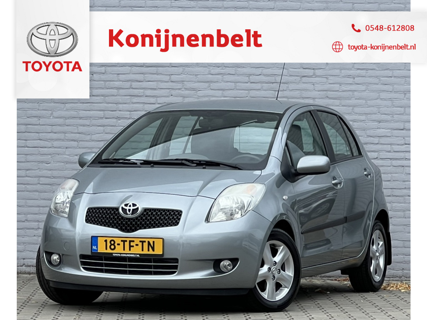 Toyota Toyota Yaris 1.3 16v VVT-i Linea Luna 5-deurs | NL auto | Clima 2006 - voorkant
