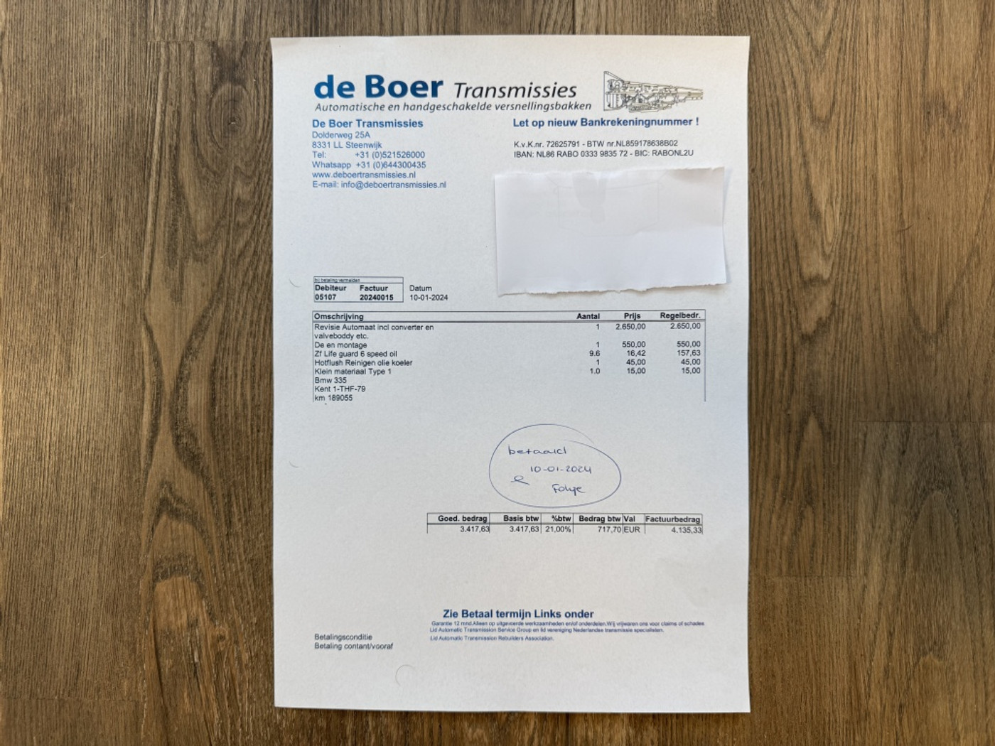 Foto van BMW 3er Reihe