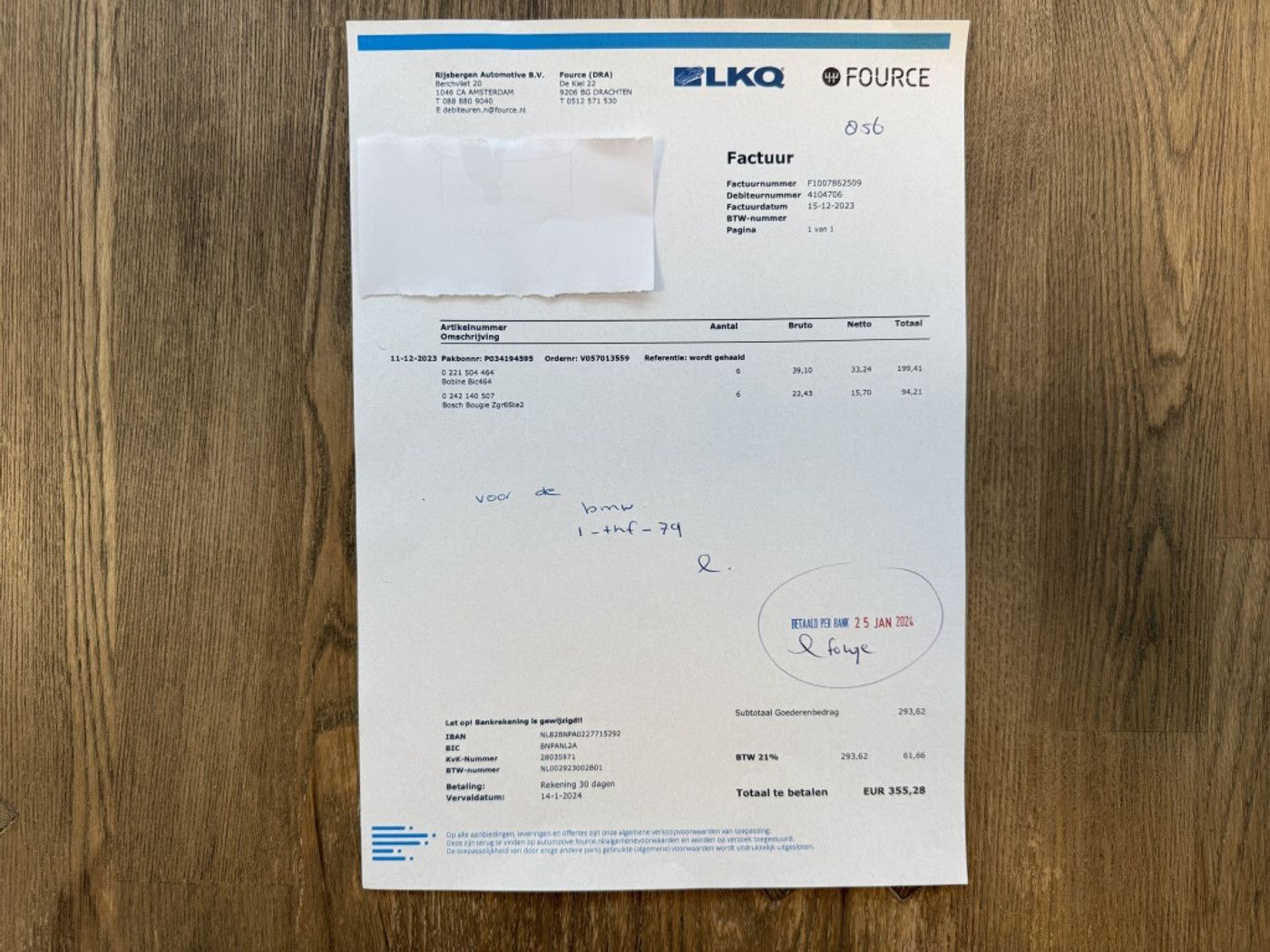 Foto van BMW 3er Reihe