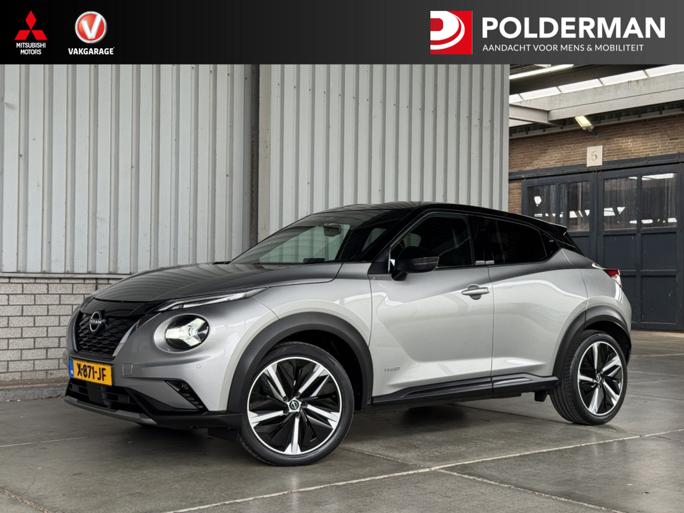 Nissan Nissan Juke 1.6 Hyb. N-Design 2023 - voorkant