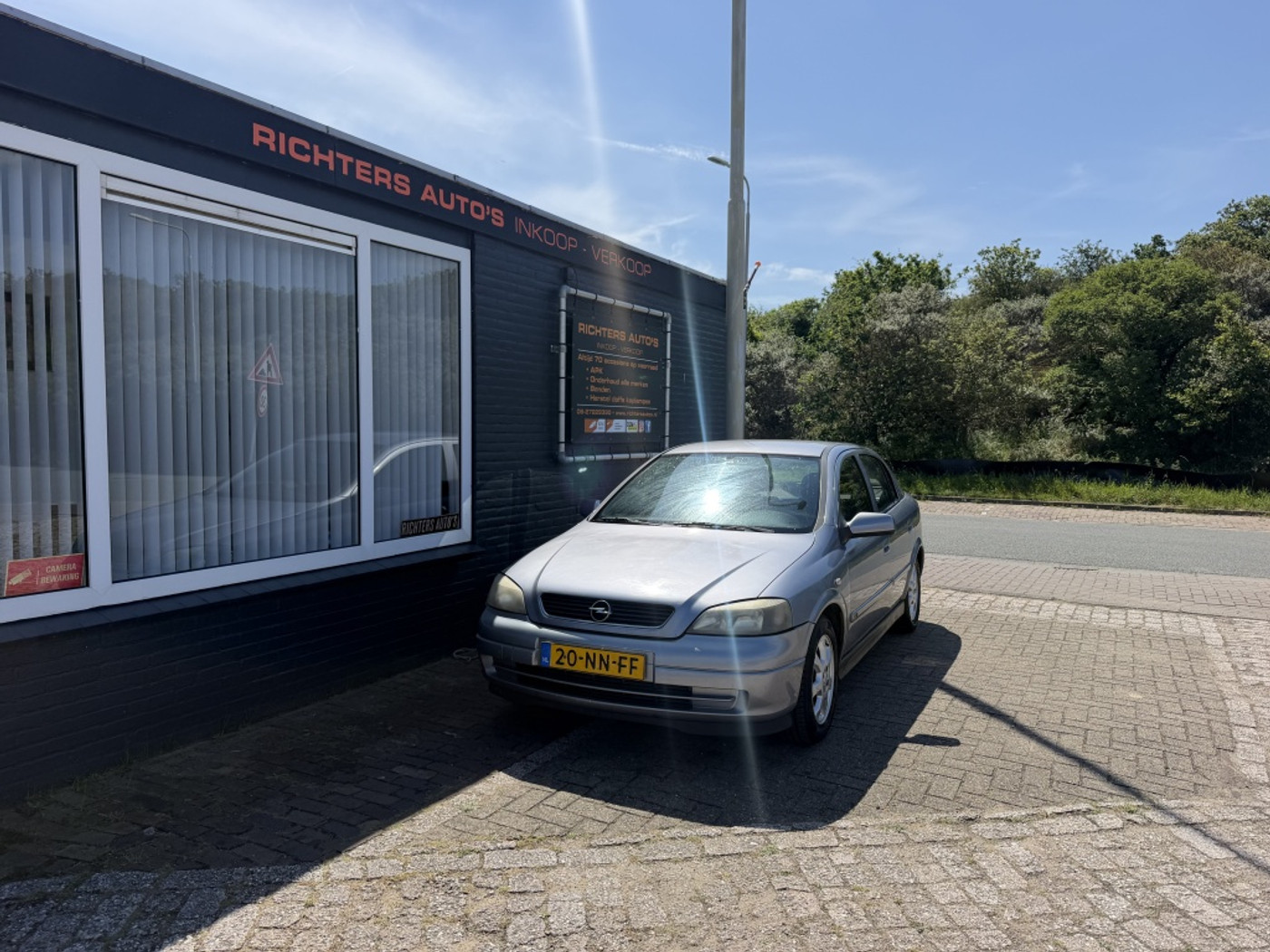 Opel Astra-g-cc 1.6 Njoy 2003 - voorkant