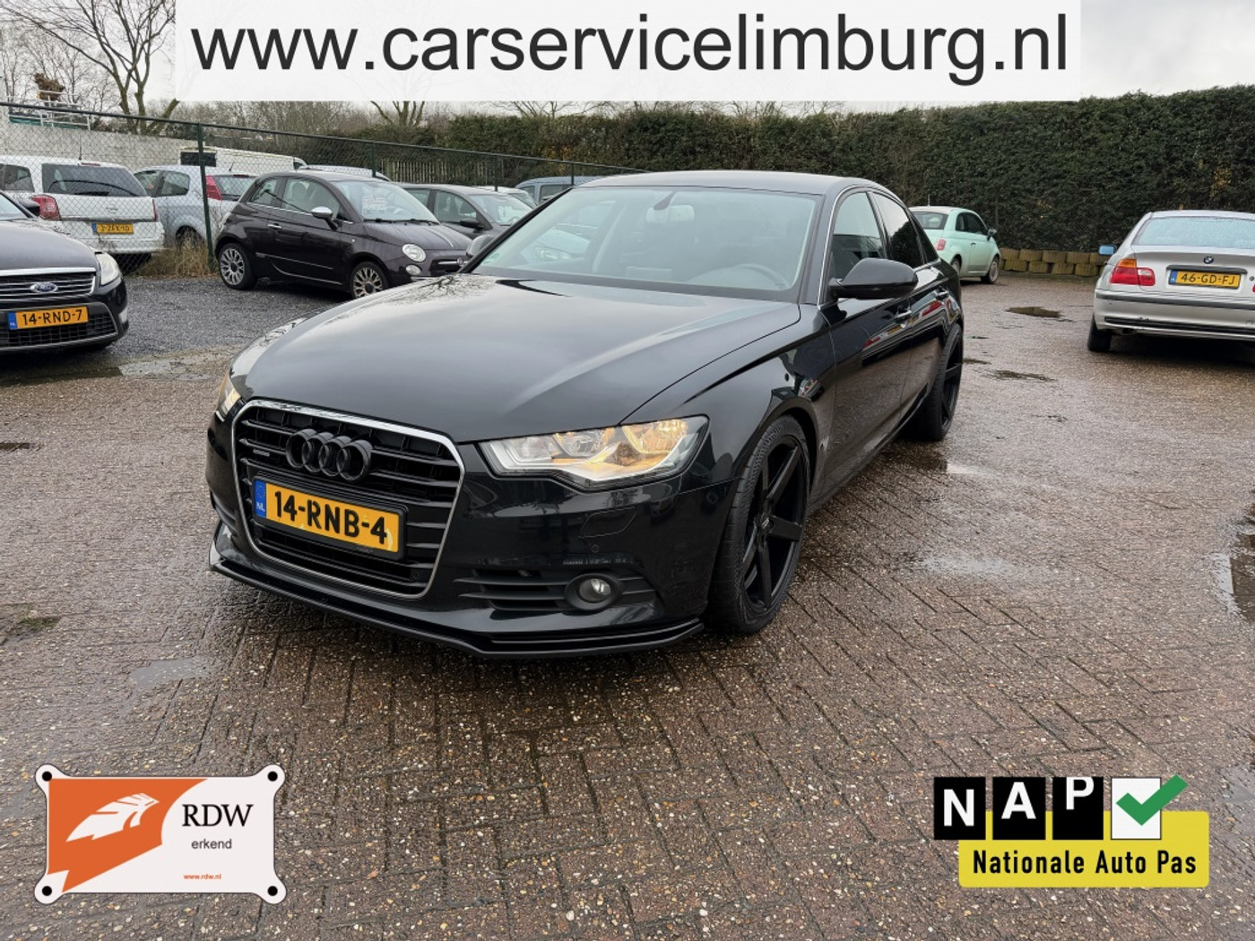 Audi Audi A6 2.8 FSI Quattro Pro Line Automaat 20"Breedset 2011 - voorkant