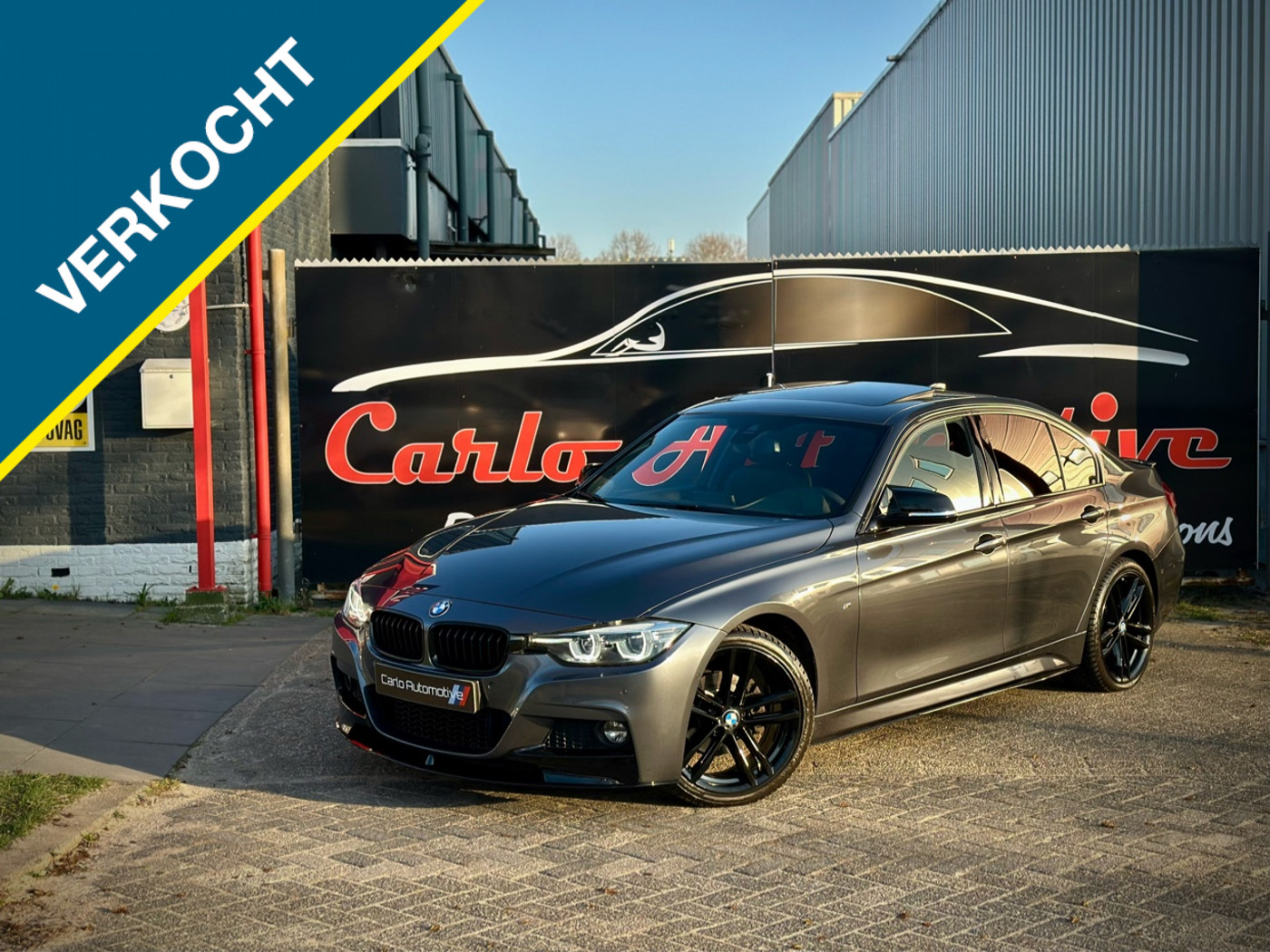 BMW 320i 320i M-PERFORMANCE DAK|VIRTUAL|HK|CAMERA|CARPLAY 2018 - voorkant