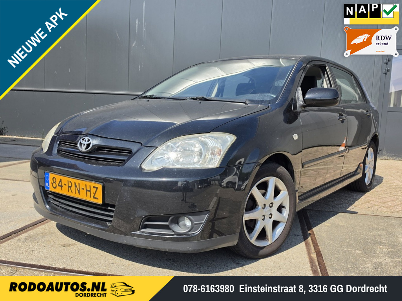 Toyota Toyota Corolla 1.6 VVT-i S-Line 5Drs Airco APK 08-27 ✅ 2005 - voorkant