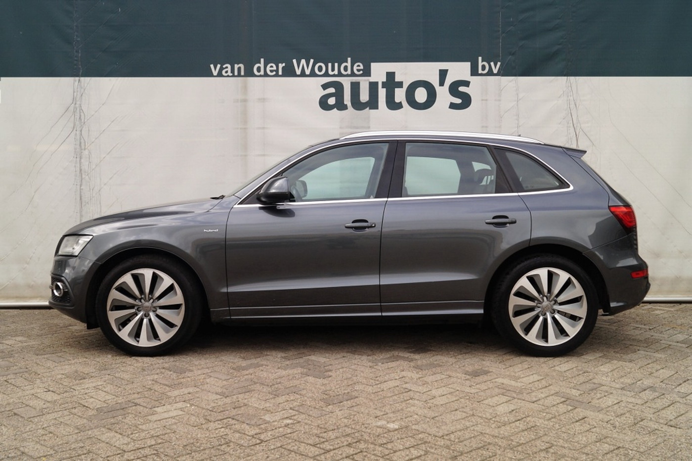 Audi Q5 Hybrid 2.0 TFSI 210pk Hybrid Quattro S Edition -LEER-NAVI- 2013 - voorkant