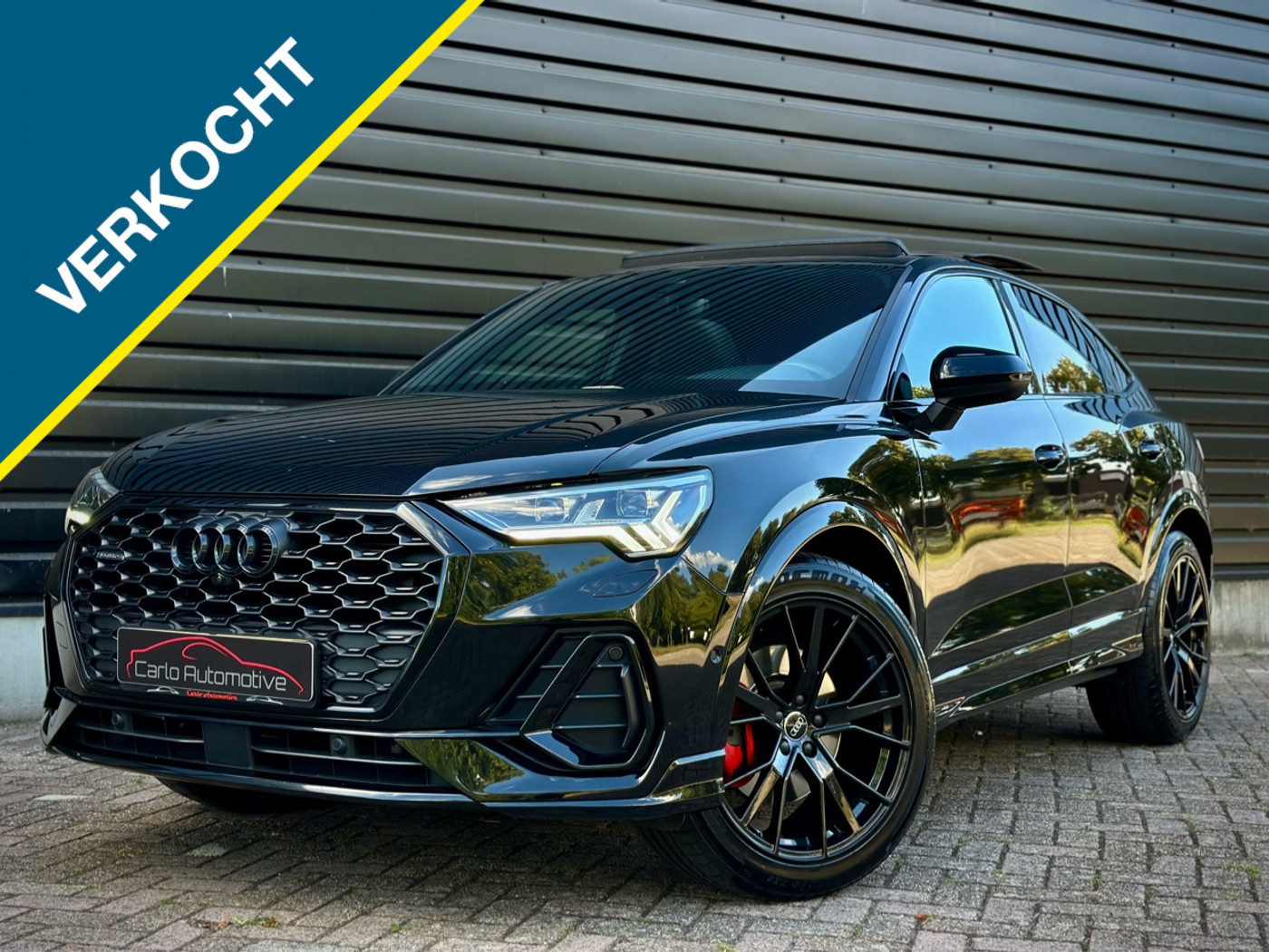 Audi Q3 Sportback 45 TFSI Quattro 230PK! S-LINE PANO|360|B&O|MEMORY|MATRIX 2019 - voorkant