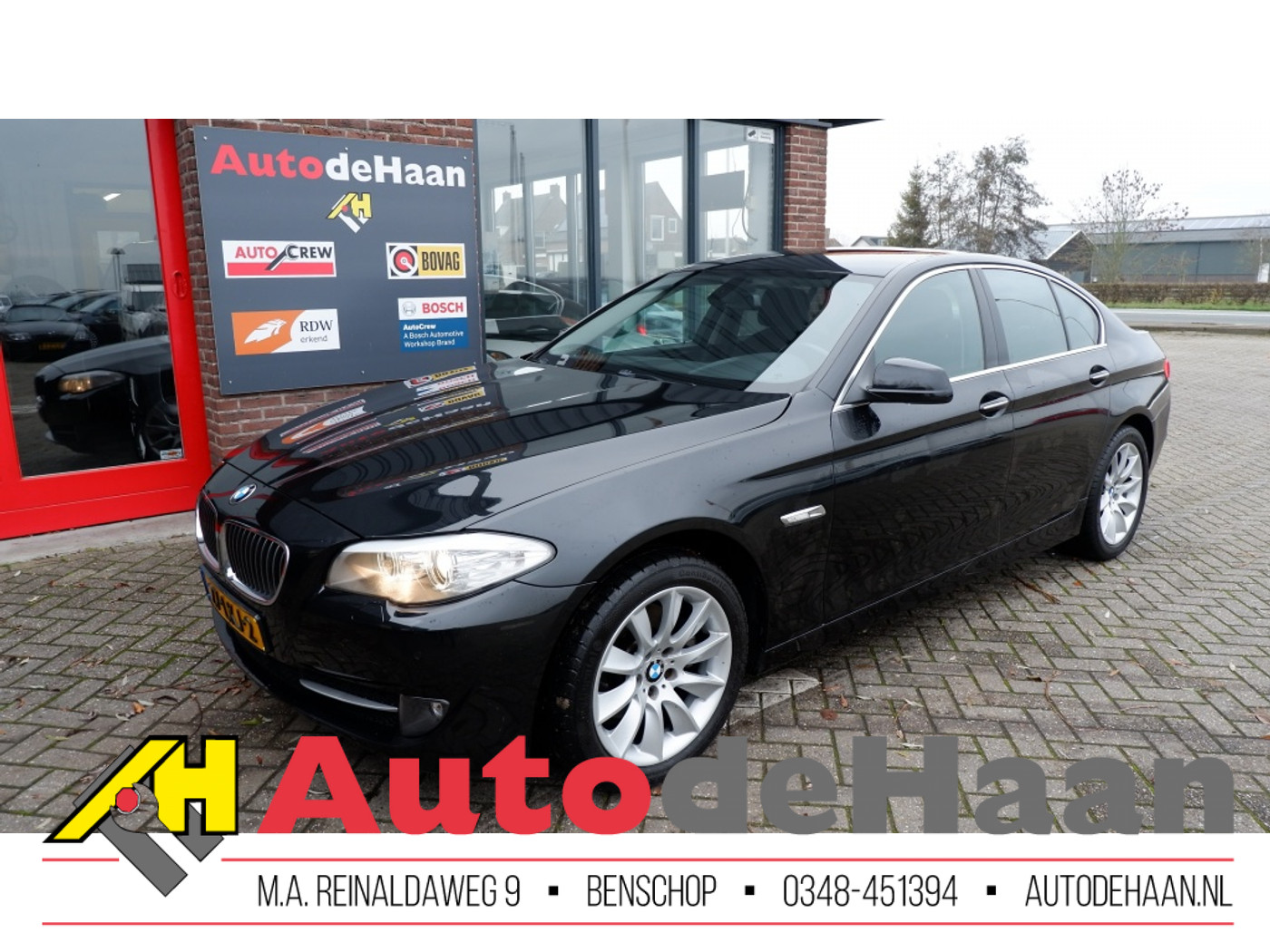 BMW 523i 523i Executive NaviProf./Clima/Cruise 2010 - voorkant