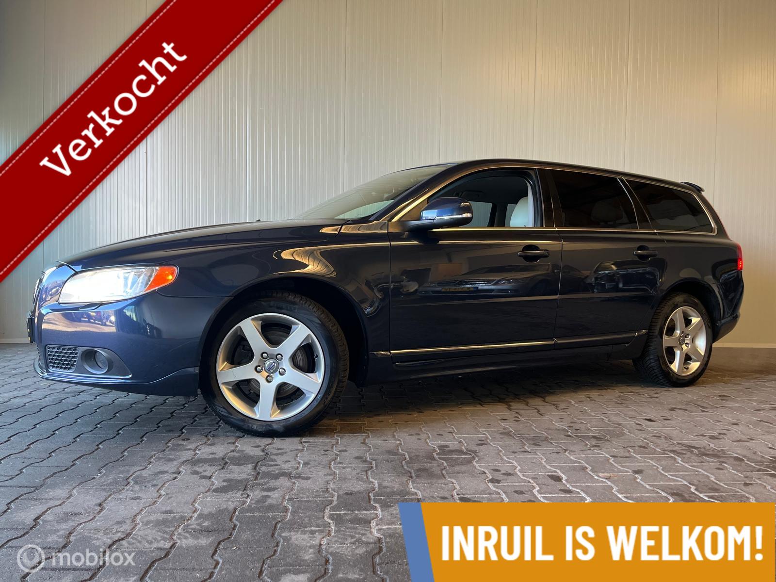 Volvo V70 1.6 T4 Limited Edition // automaat // leer // 2012 - voorkant