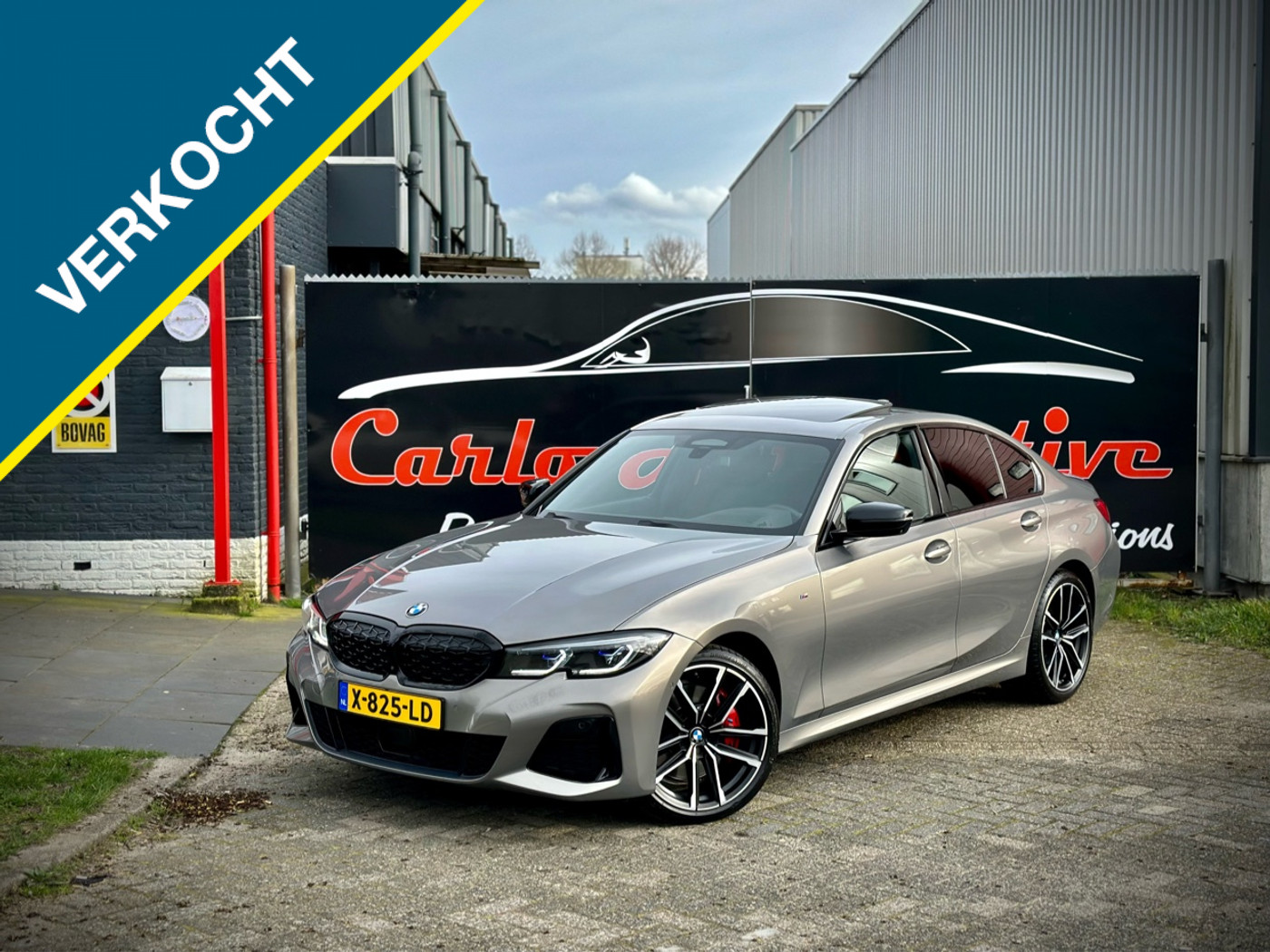 BMW M340i xDrive M340i xDrive LASER|360CAM|DAK|HUD|MSTOEL|MEMORY 2022 - voorkant