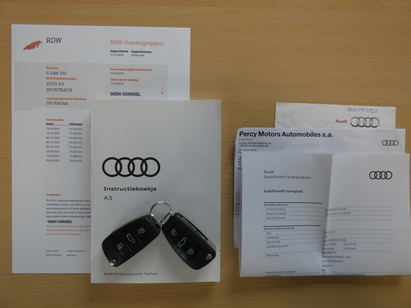 Foto van Audi A3 Sportback