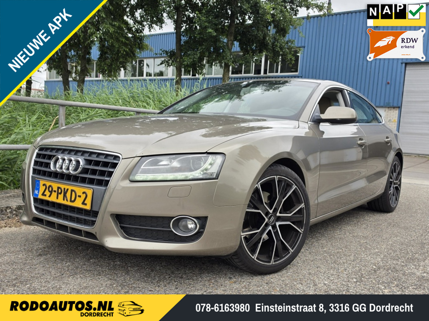 Audi Audi A5 2.0 TFSI Pro Line Navi/Cruise/Ecc ✅ 2011 - voorkant