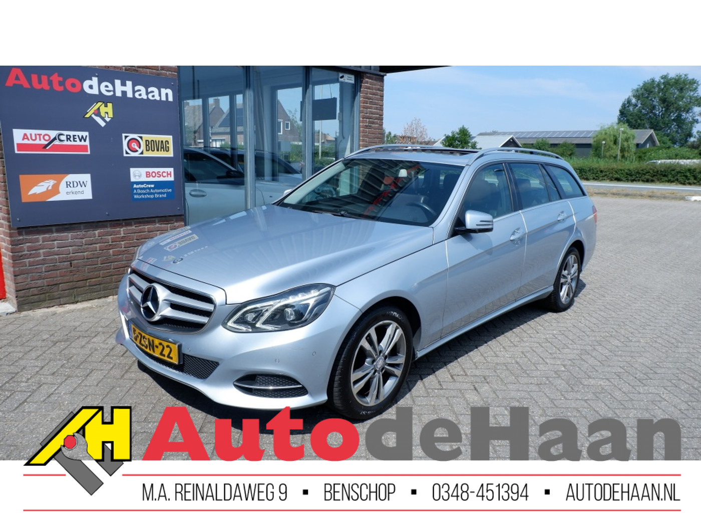 Mercedes-Benz E-klasse Estate 220 CDI Prestige Avantgarde 2013 - voorkant