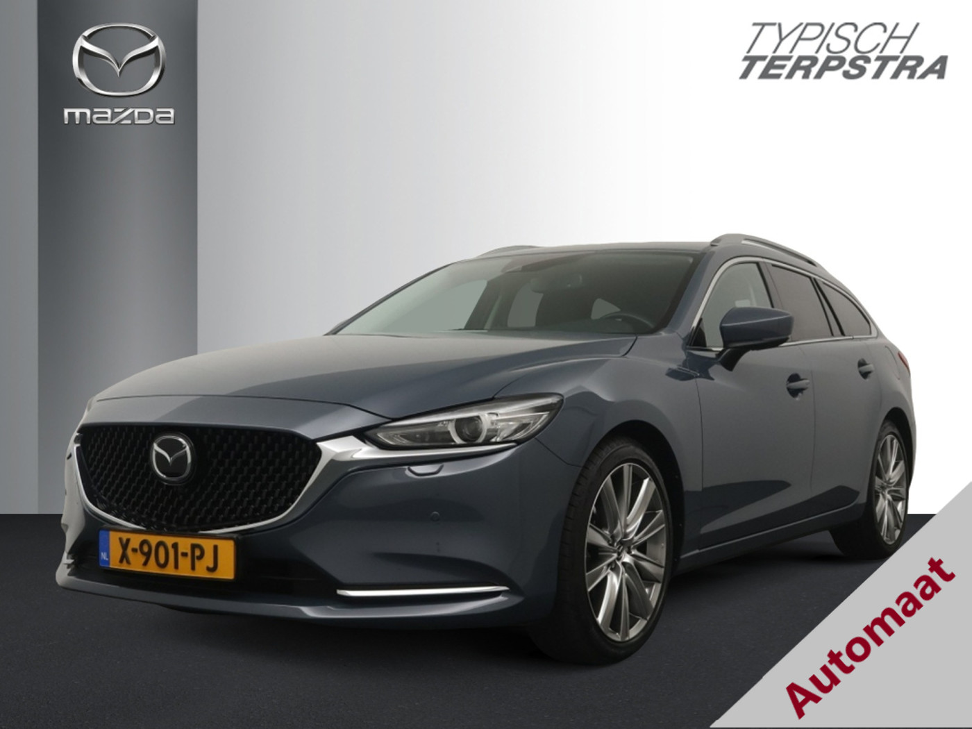 Mazda Mazda6 Skyactiv-G 165 AT Exclusive Line Comfort Pack / Trekhaak 2024 - voorkant