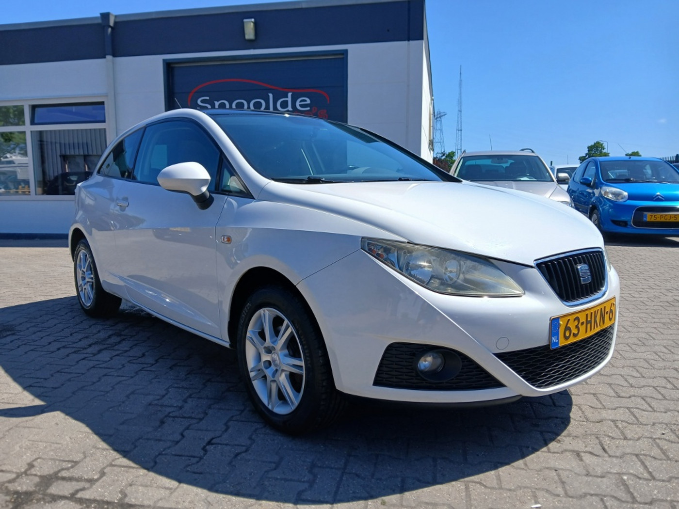 Seat Ibiza SC 1.4 Stylance 2009 - voorkant