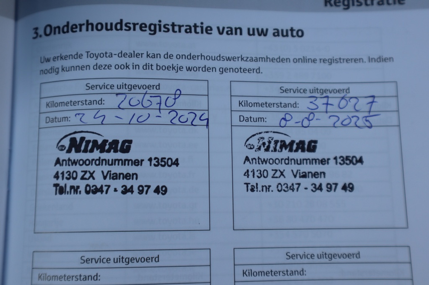 Foto van Toyota Toyota Corolla