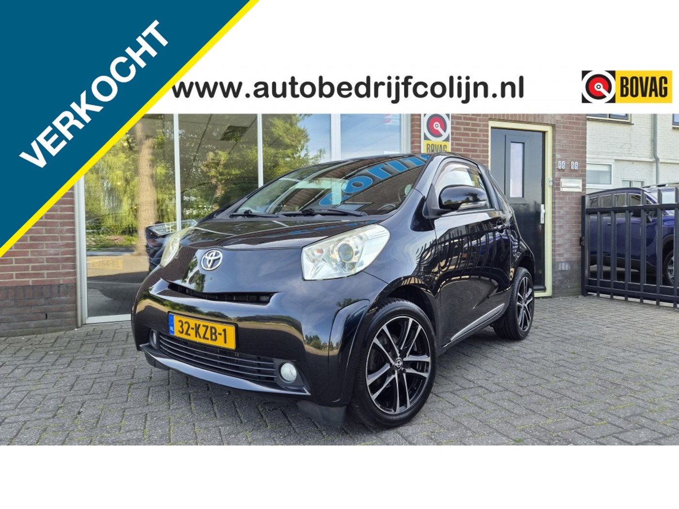 Toyota Toyota Iq 1.0 VVTi Black Edit., Bluetooth, NL Auto, Uniek! 2010 - voorkant