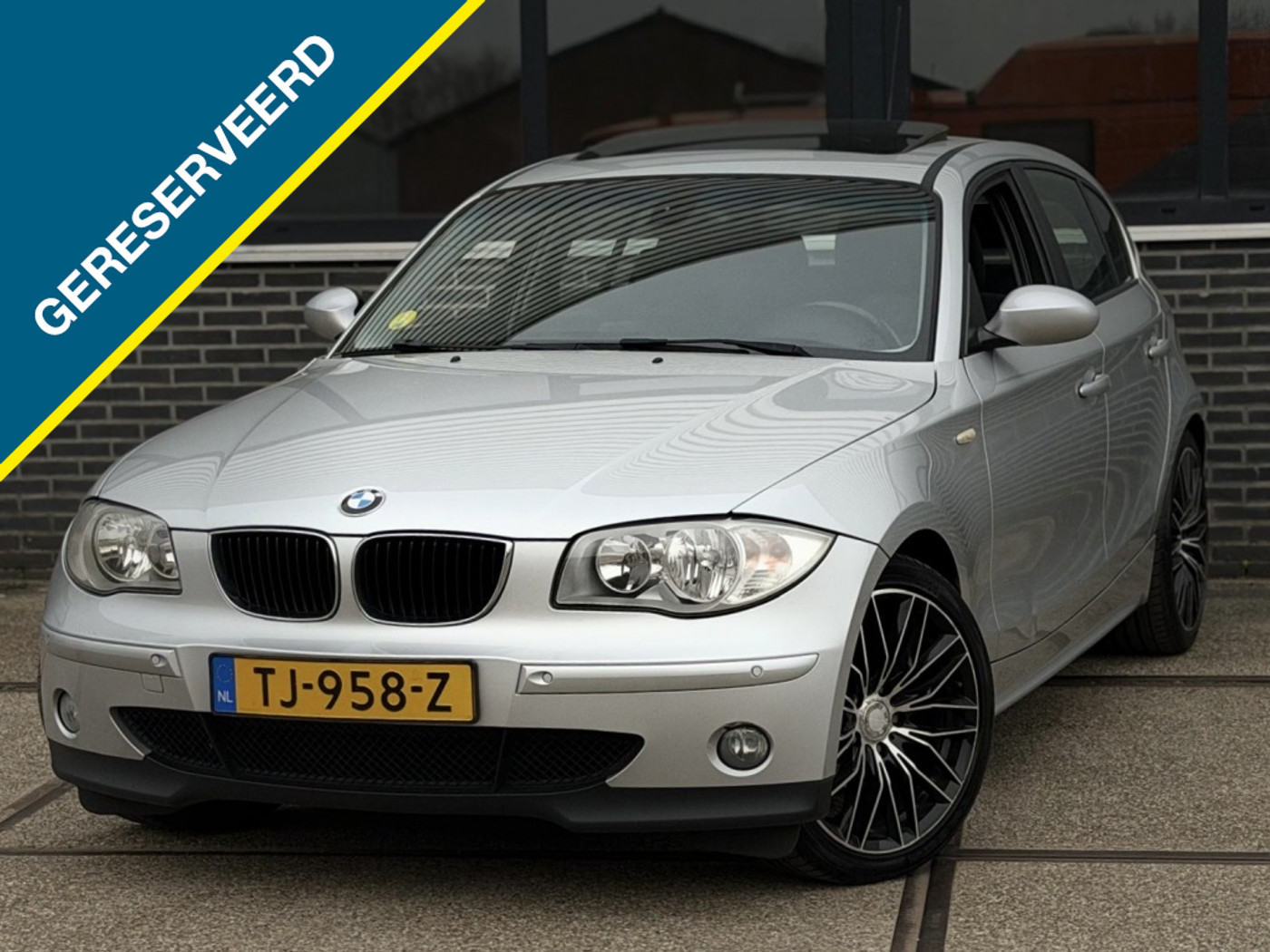 BMW 1er Reihe 118i High Executive |Schuifdak |CruiseC |LM18 2006 - voorkant