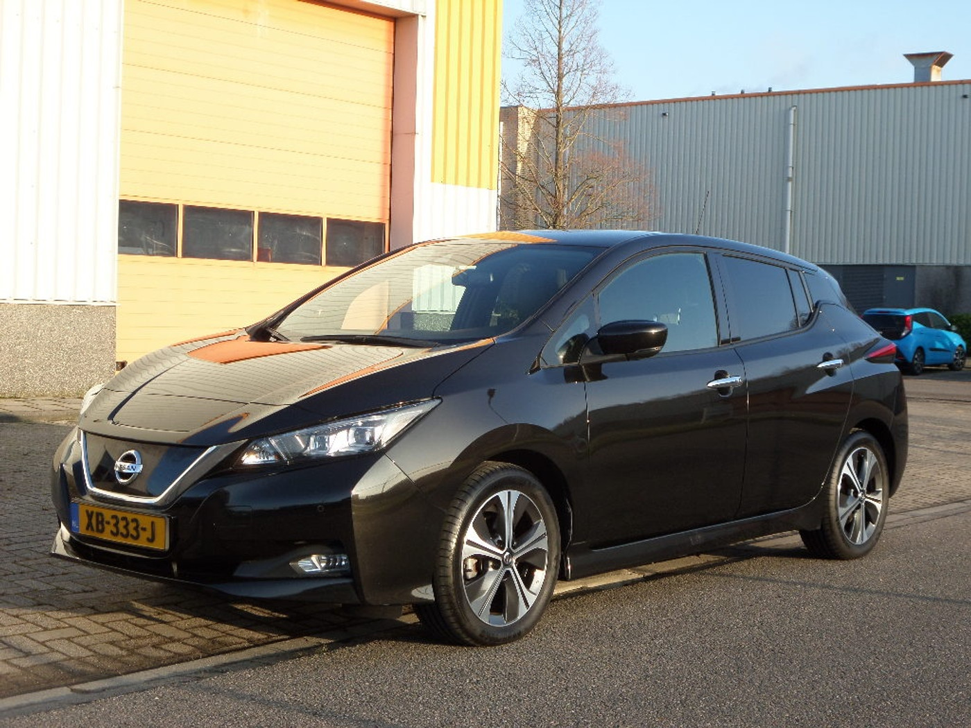 Nissan Nissan Leaf 40kwh Tekna 40 kWh 2018 - voorkant