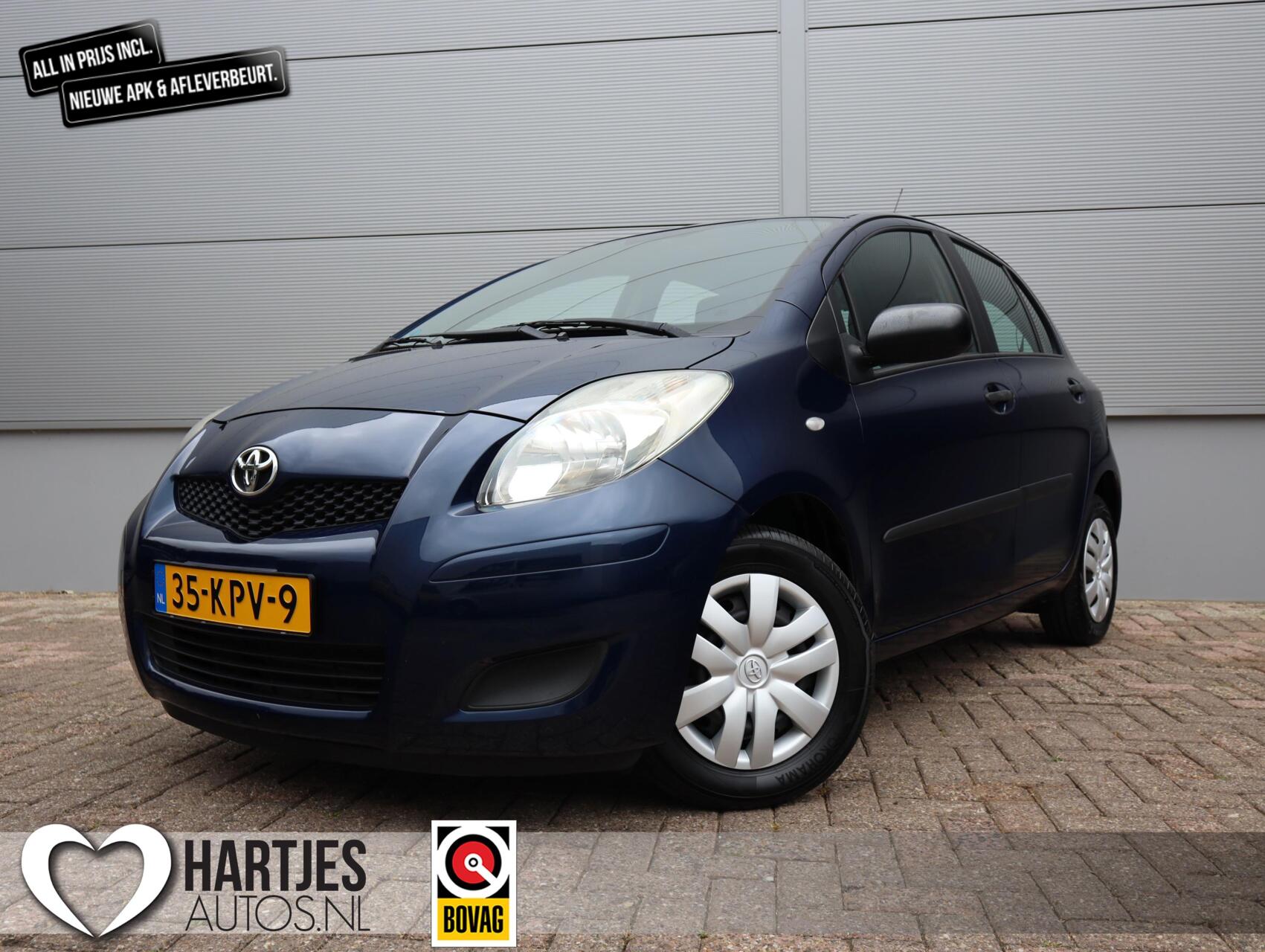 Toyota Toyota Yaris 1.0 VVTi (Vol Opties)1ste Eig. 100% Onderhouden 2010 - voorkant